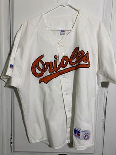 Vintage Sand Knit MLB Baltimore Orioles LYNN #19 Jersey Sz 40