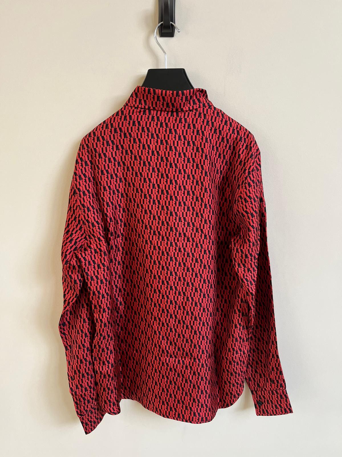 Amiri All Over LS Shirt in Black/Red Size US XXL / EU 58 / 5 - 10 Thumbnail