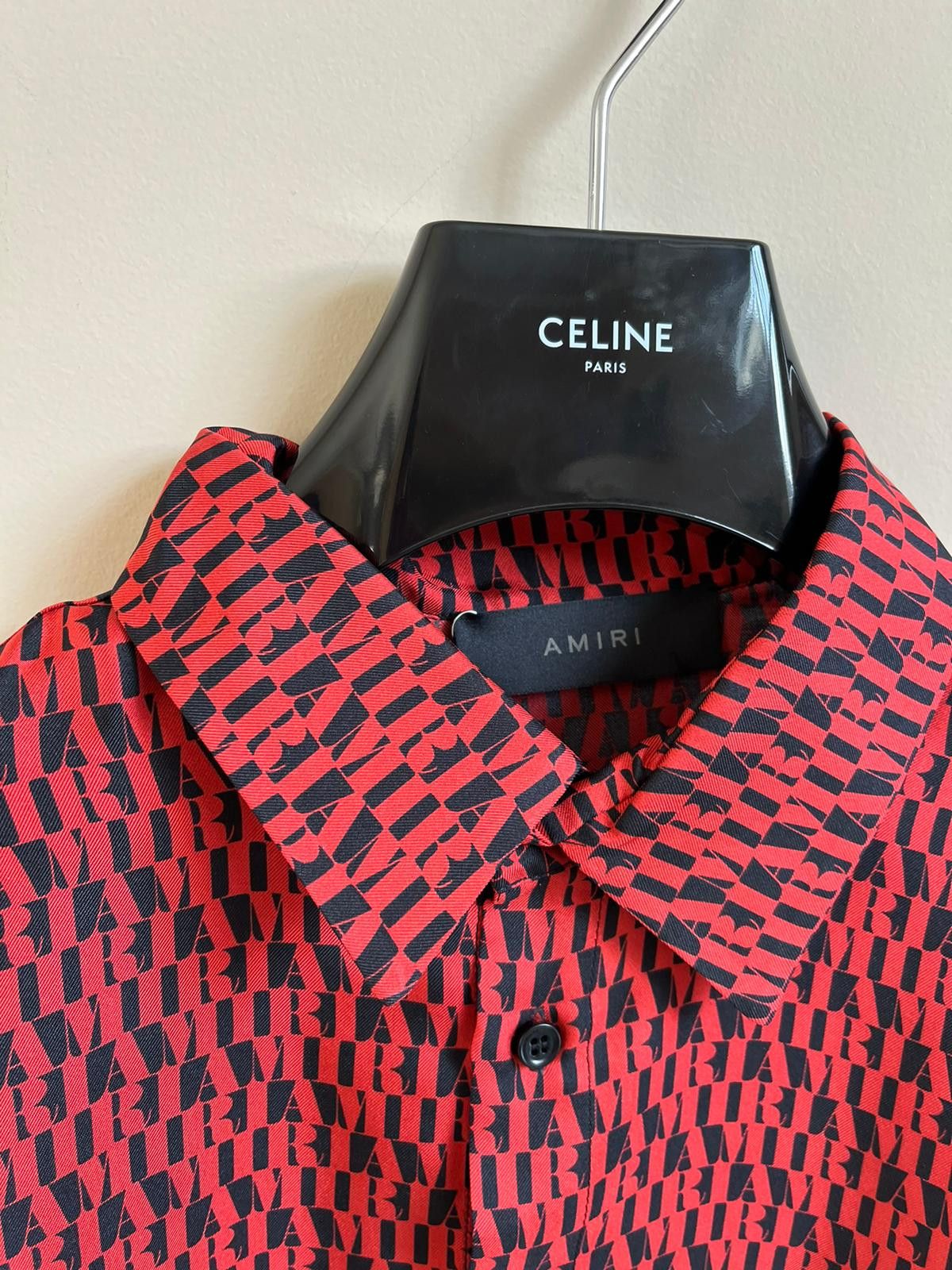 Amiri All Over LS Shirt in Black/Red Size US XXL / EU 58 / 5 - 4 Thumbnail