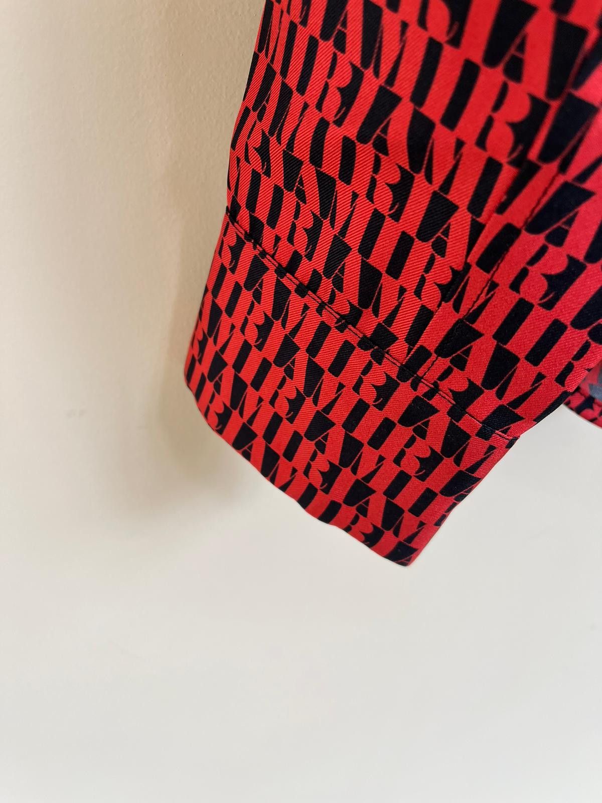 Amiri All Over LS Shirt in Black/Red Size US XXL / EU 58 / 5 - 3 Thumbnail