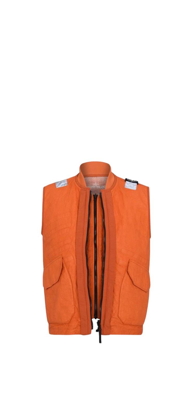 Stone Island Dyed Leather Gilet