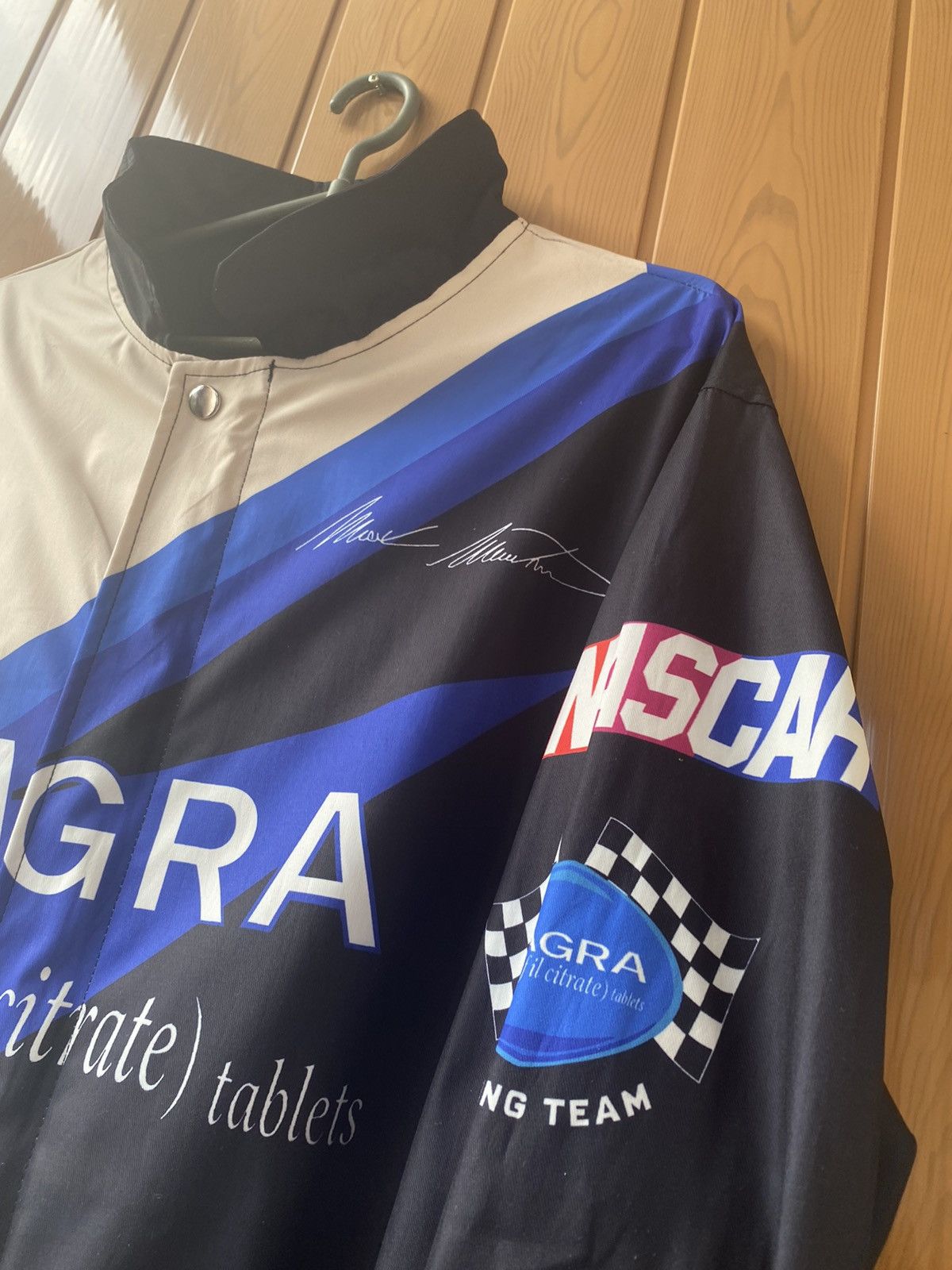 NASCAR Vintage NASCAR Racing Viagra RoushRacing Martin Light Jacket Size US M / EU 48-50 / 2 - 4 Thumbnail