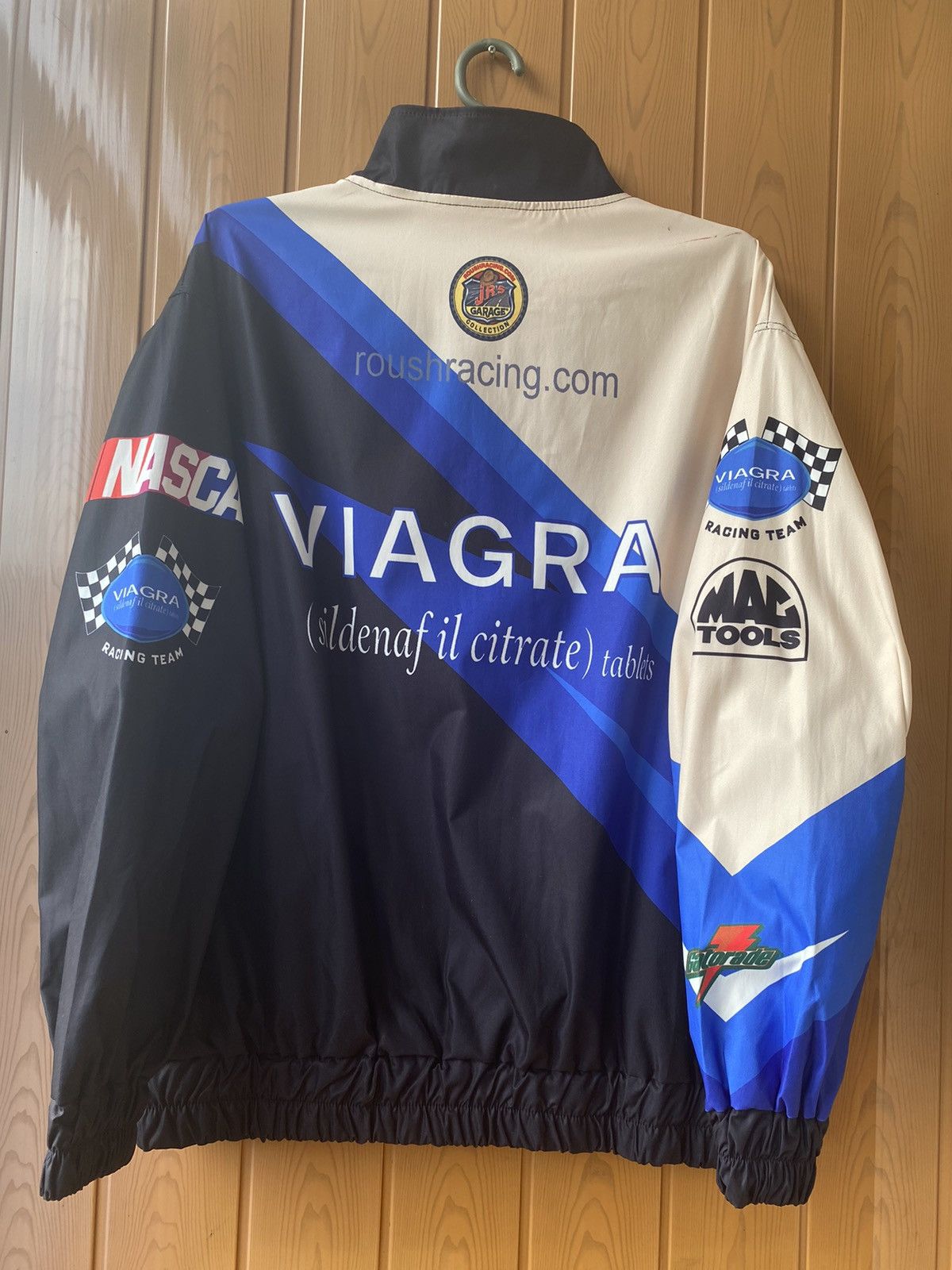 NASCAR Vintage NASCAR Racing Viagra RoushRacing Martin Light Jacket Size US M / EU 48-50 / 2 - 8 Thumbnail