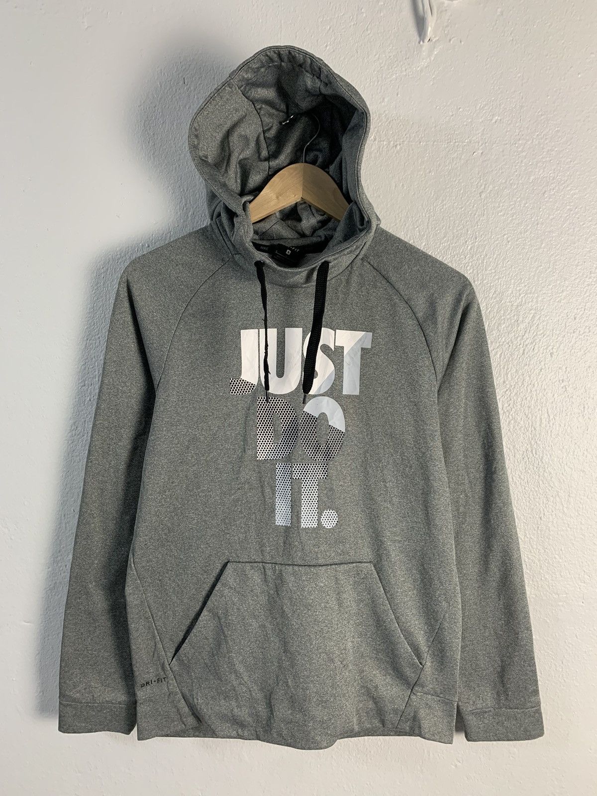 Nike Nike Just Do It Pullover Hoodie Size US S / EU 44-46 / 1 - 1 Thumbnail