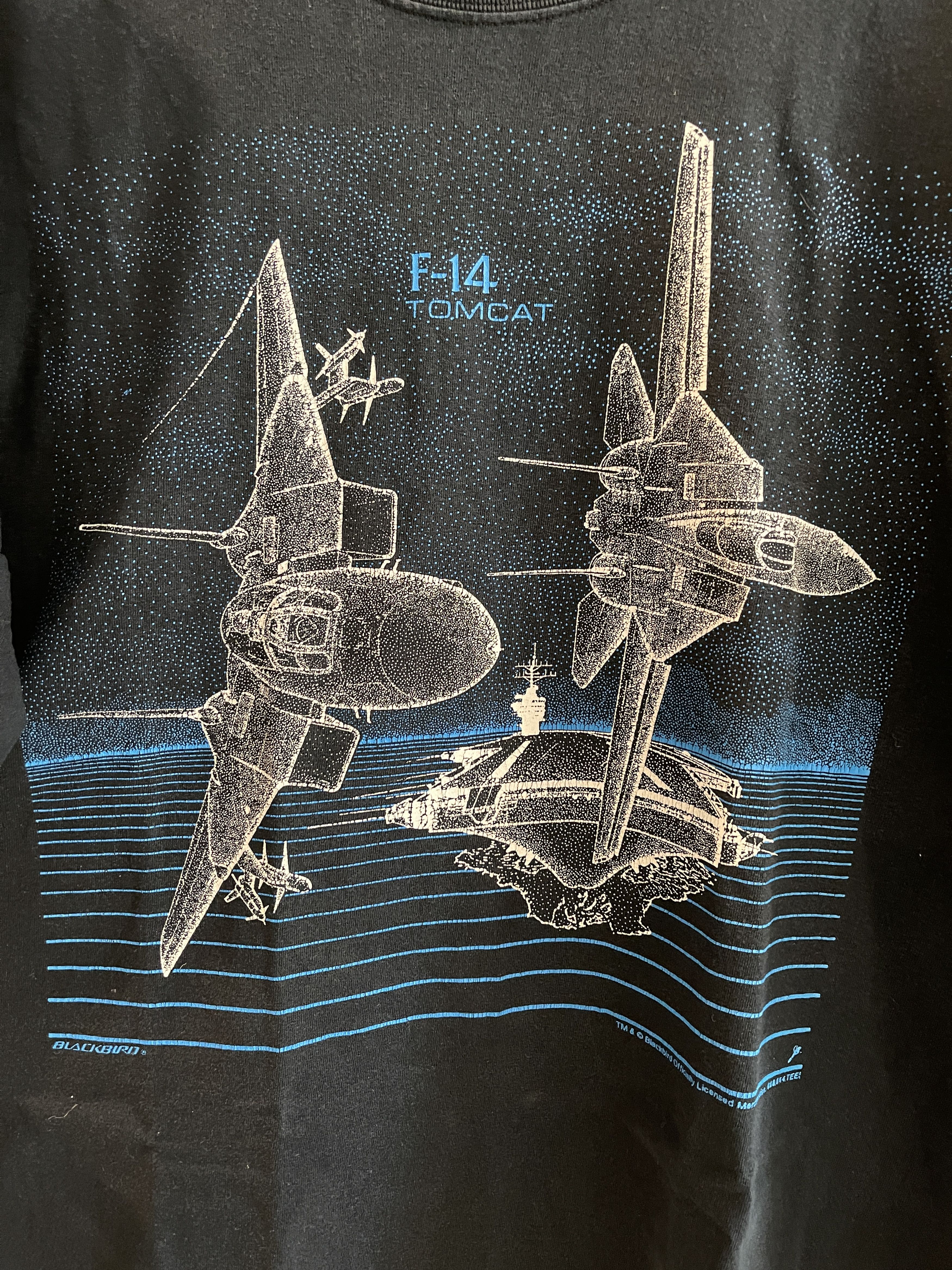 Other RARE VINTAGE F14 Tomcat Fighter Jet Front and Back Tee Size US XL / EU 56 / 4 - 2 Thumbnail