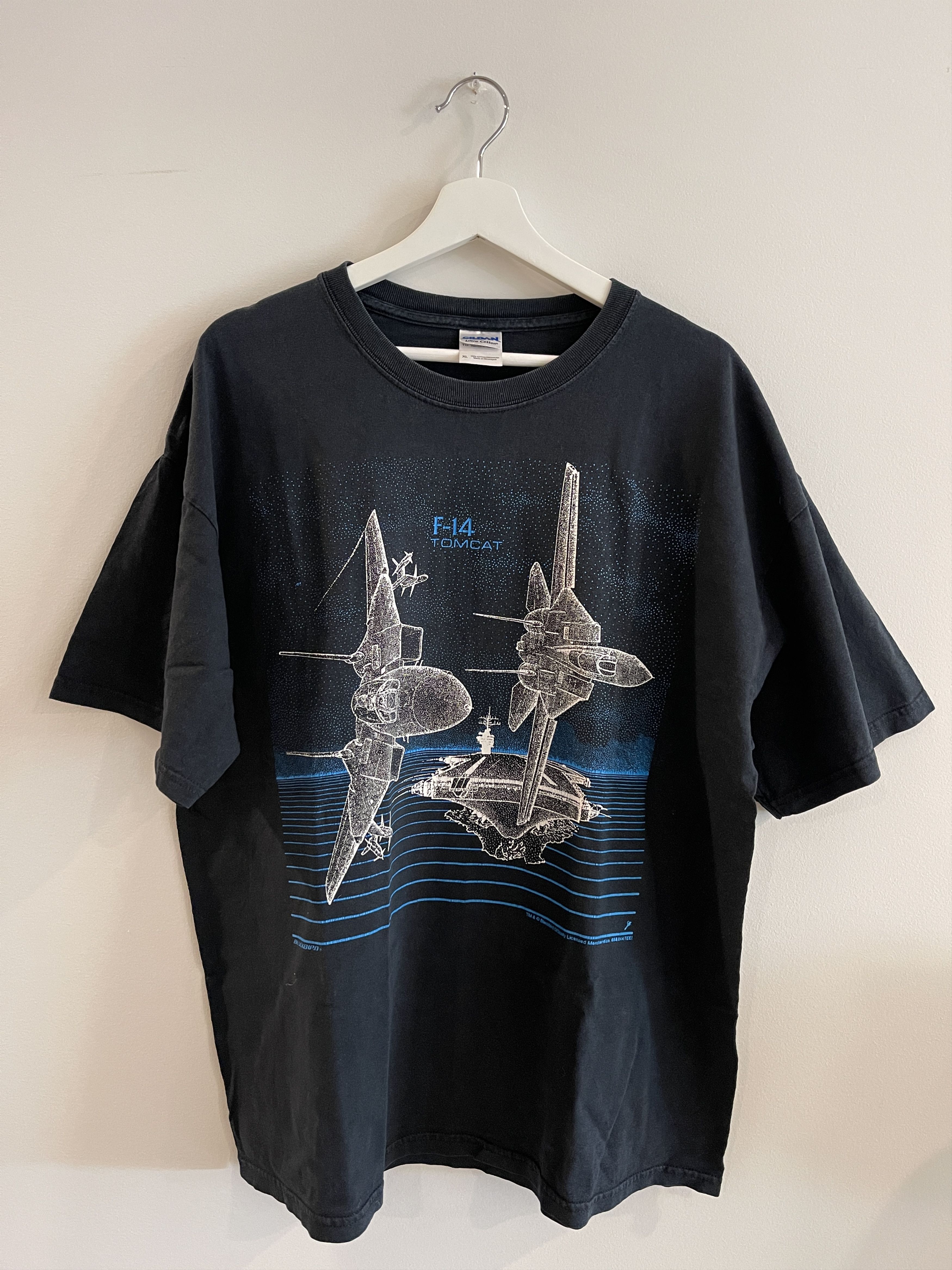 Other RARE VINTAGE F14 Tomcat Fighter Jet Front and Back Tee Size US XL / EU 56 / 4 - 1 Thumbnail