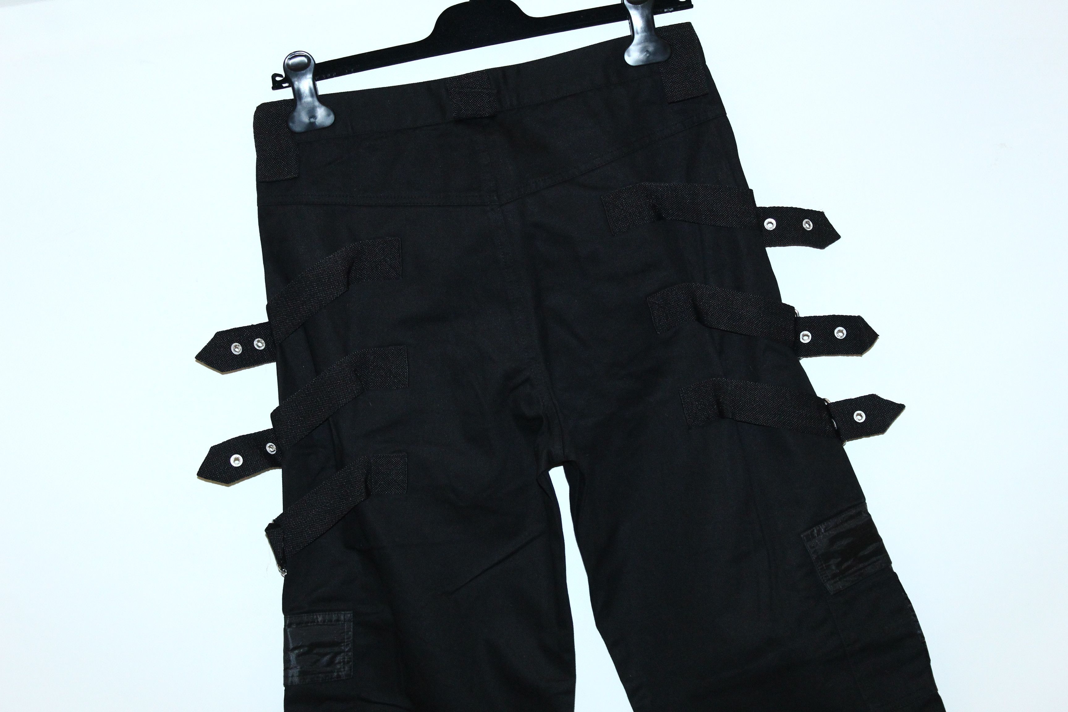 Seditionaries 🔥STEALS🔥 Vtg Bares Bondage Steam Punk Cargo Pants Size US 32 / EU 48 - 5 Thumbnail