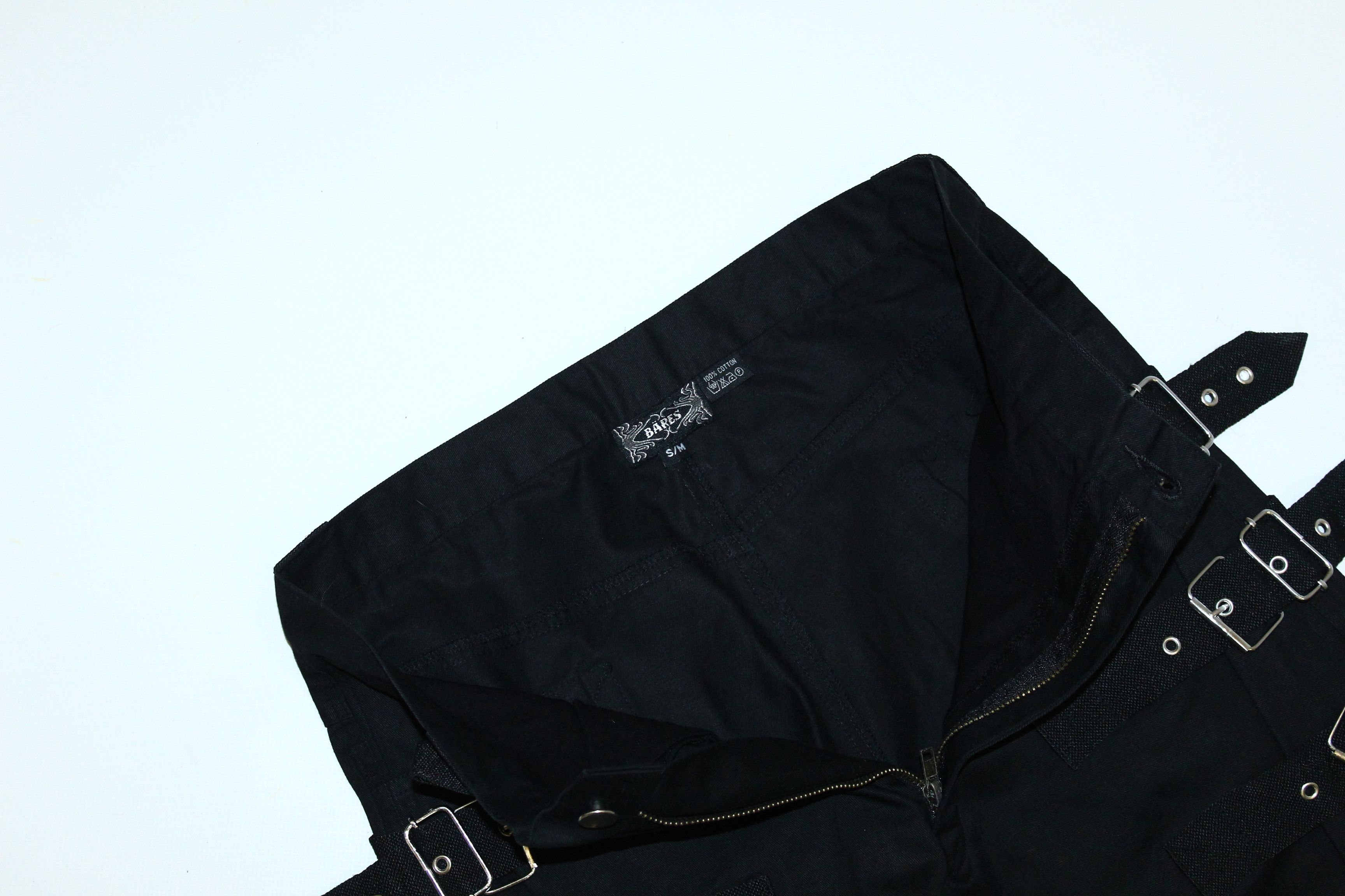 Seditionaries 🔥STEALS🔥 Vtg Bares Bondage Steam Punk Cargo Pants Size US 32 / EU 48 - 6 Thumbnail