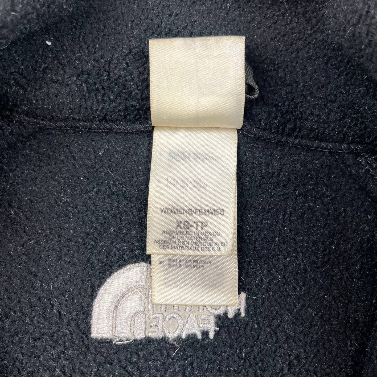 The North Face Vintage The North Face Fleece Jacket Black Polartec Full Zip Size XS / US 0-2 / IT 36-38 - 8 Thumbnail