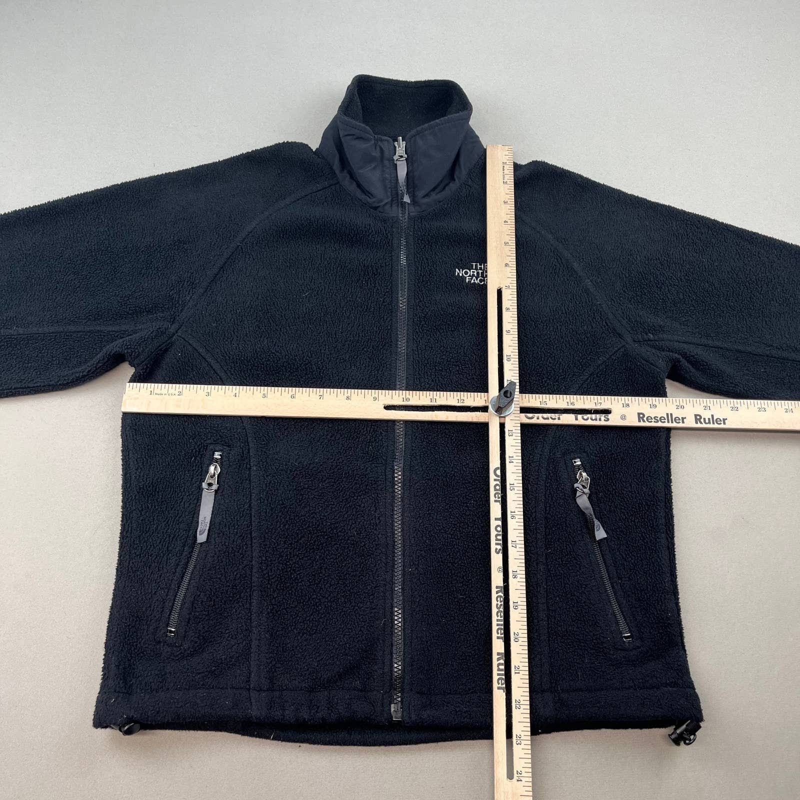 The North Face Vintage The North Face Fleece Jacket Black Polartec Full Zip Size XS / US 0-2 / IT 36-38 - 9 Thumbnail