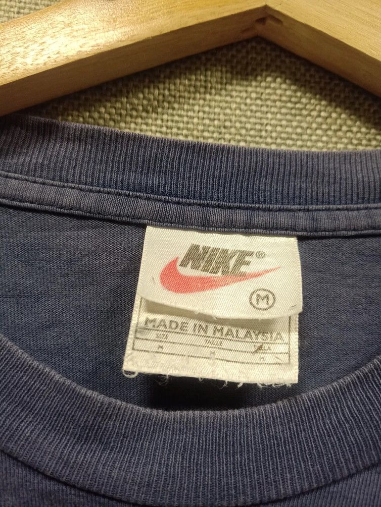 NBA × Nike × Vintage vintage 90s t shirt nike usa 96 embroidery distressed Size US L / EU 52-54 / 3 - 3 Thumbnail