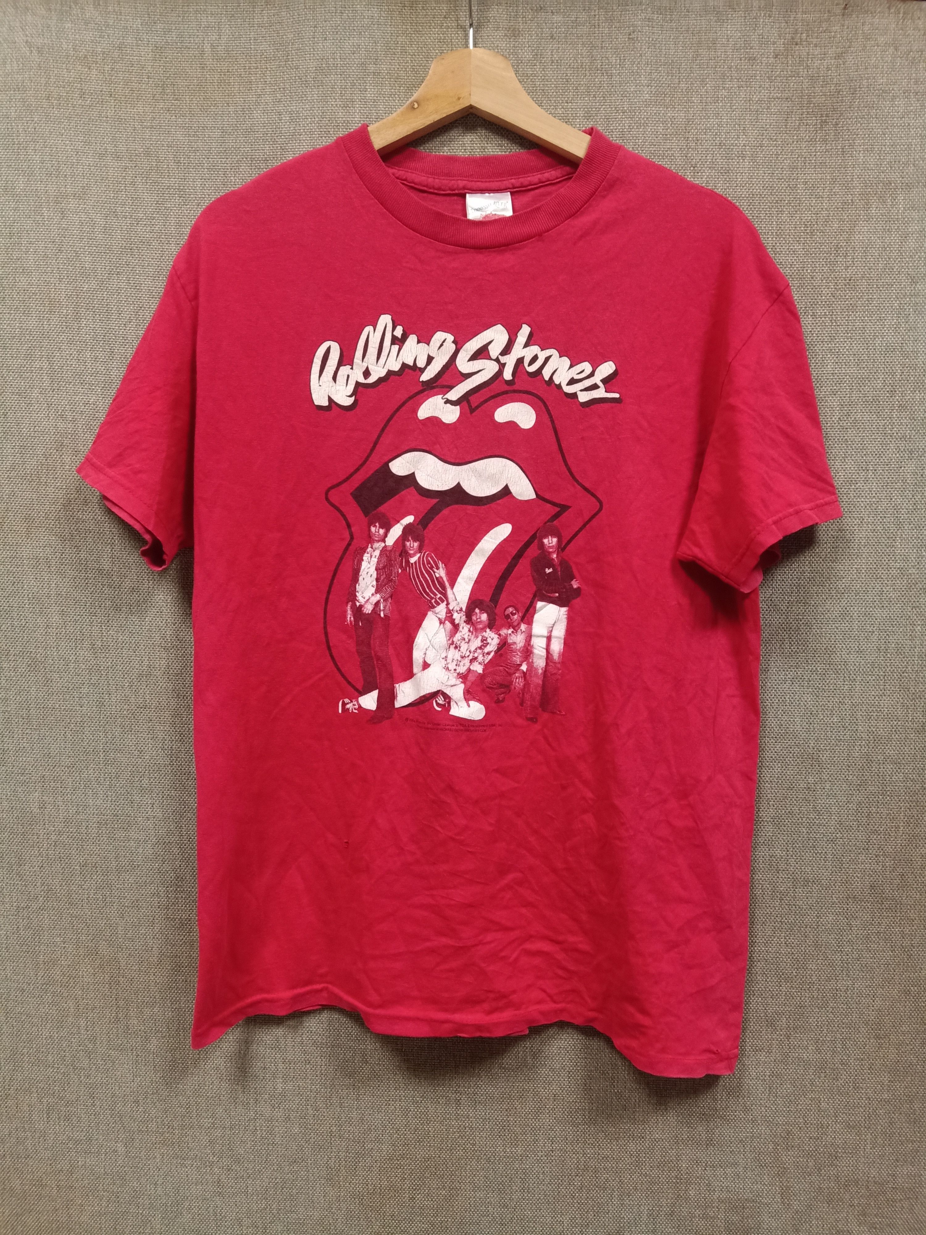 The Rolling Stones Vintage t shirt band the rolling stones Size US M / EU 48-50 / 2 - 1 Thumbnail