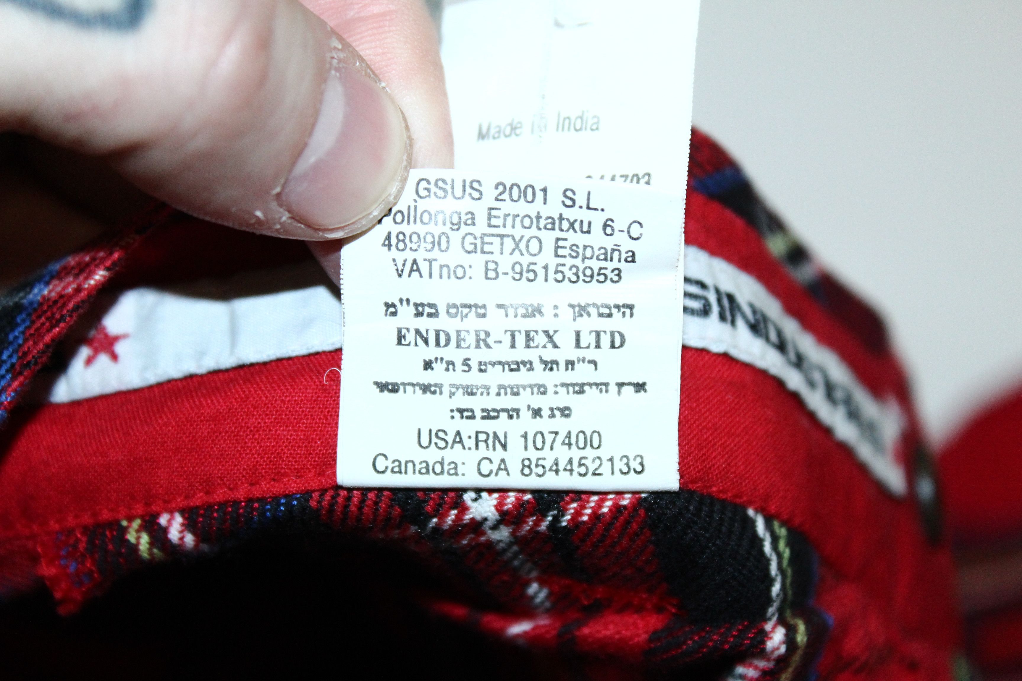 GSUS Sindustries Y2K🔥Gsus Sindustries Double Knee Tartan Baggy Cargo Pants Size US 32 / EU 48 - 8 Thumbnail
