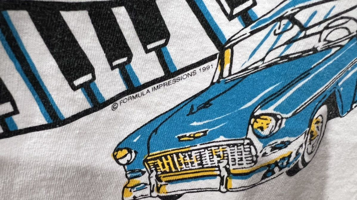 Fruit Of The Loom Cruisin All Over Print 50s Theme Tee, Formula Impression ‘91 Size US L / EU 52-54 / 3 - 5 Thumbnail
