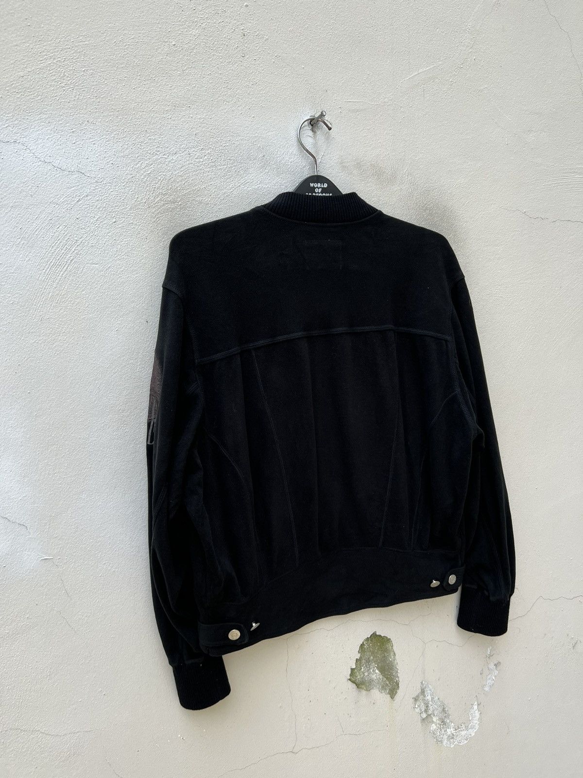 Yoshiyuki Konishi Vintage 90s Yoshiyuki Konishi Black Button Bomber Jacket Size US L / EU 52-54 / 3 - 16 Thumbnail
