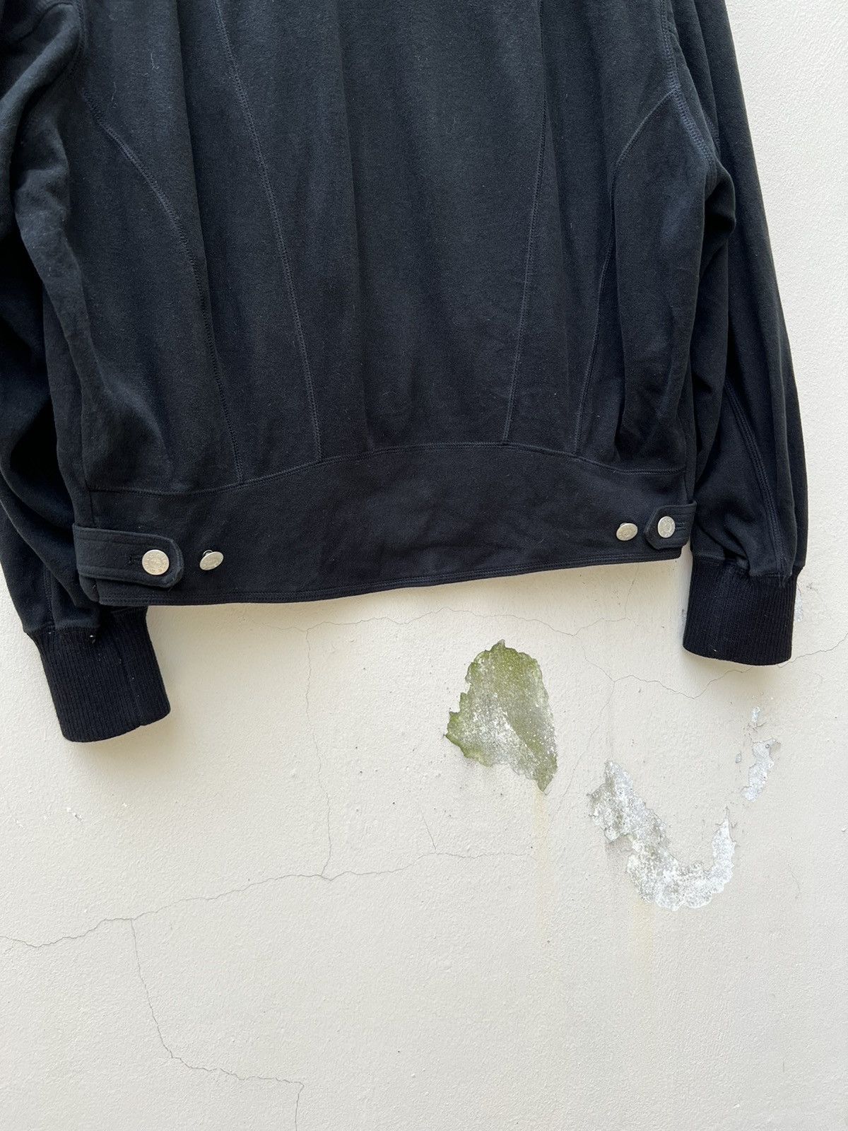 Yoshiyuki Konishi Vintage 90s Yoshiyuki Konishi Black Button Bomber Jacket Size US L / EU 52-54 / 3 - 15 Thumbnail