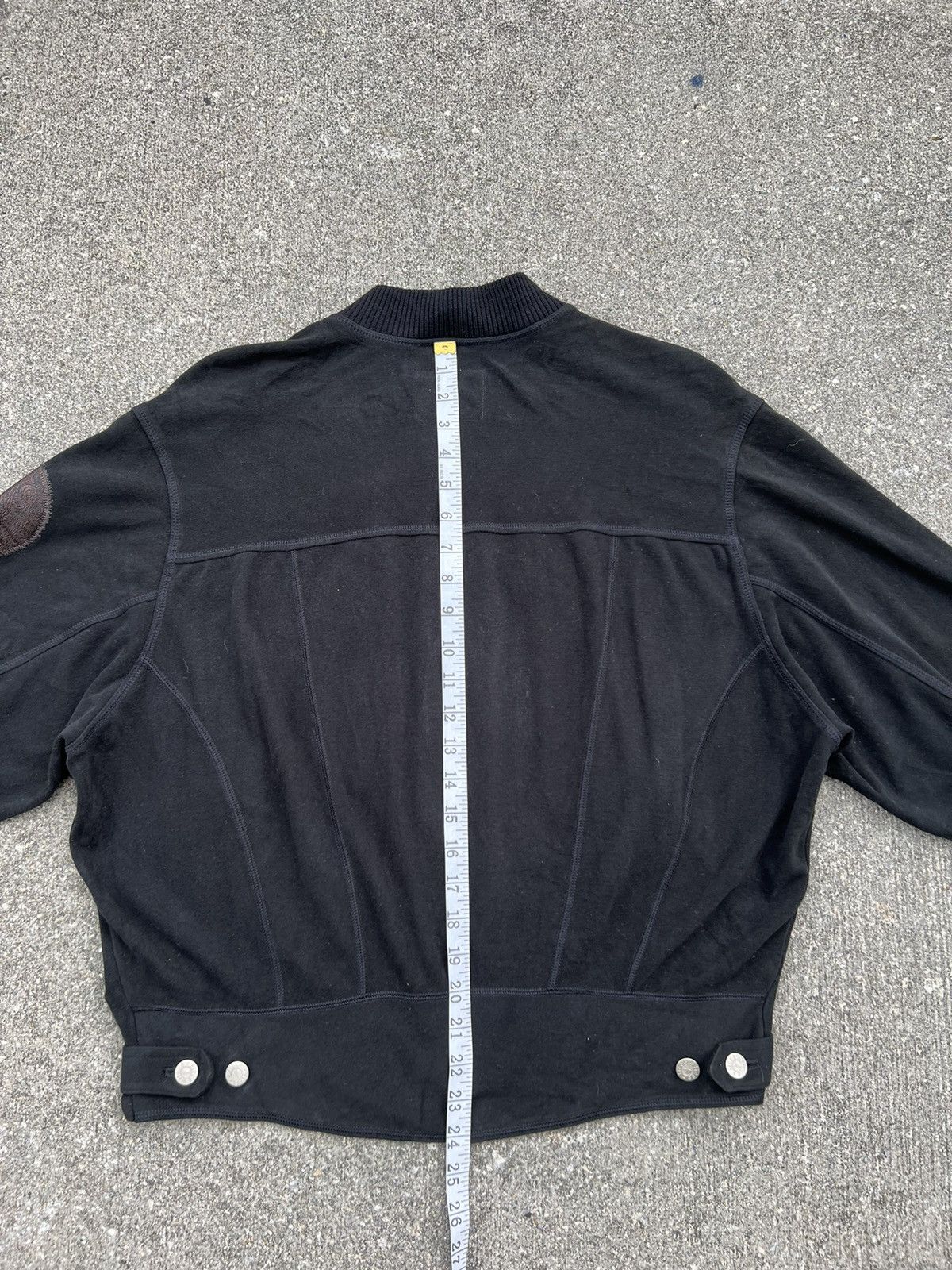 Yoshiyuki Konishi Vintage 90s Yoshiyuki Konishi Black Button Bomber Jacket Size US L / EU 52-54 / 3 - 5 Thumbnail