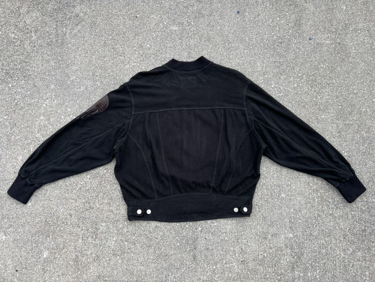 Yoshiyuki Konishi Vintage 90s Yoshiyuki Konishi Black Button Bomber Jacket Size US L / EU 52-54 / 3 - 4 Thumbnail