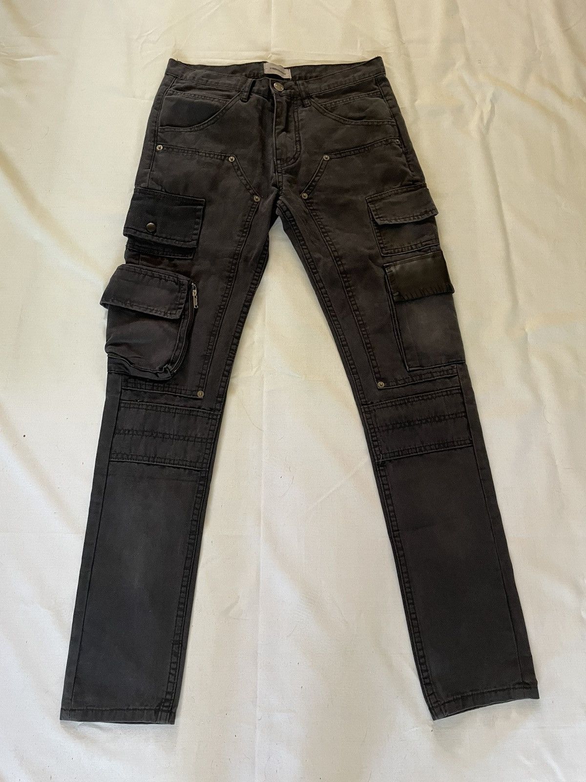 SS12 Black Utility Cargo Pants