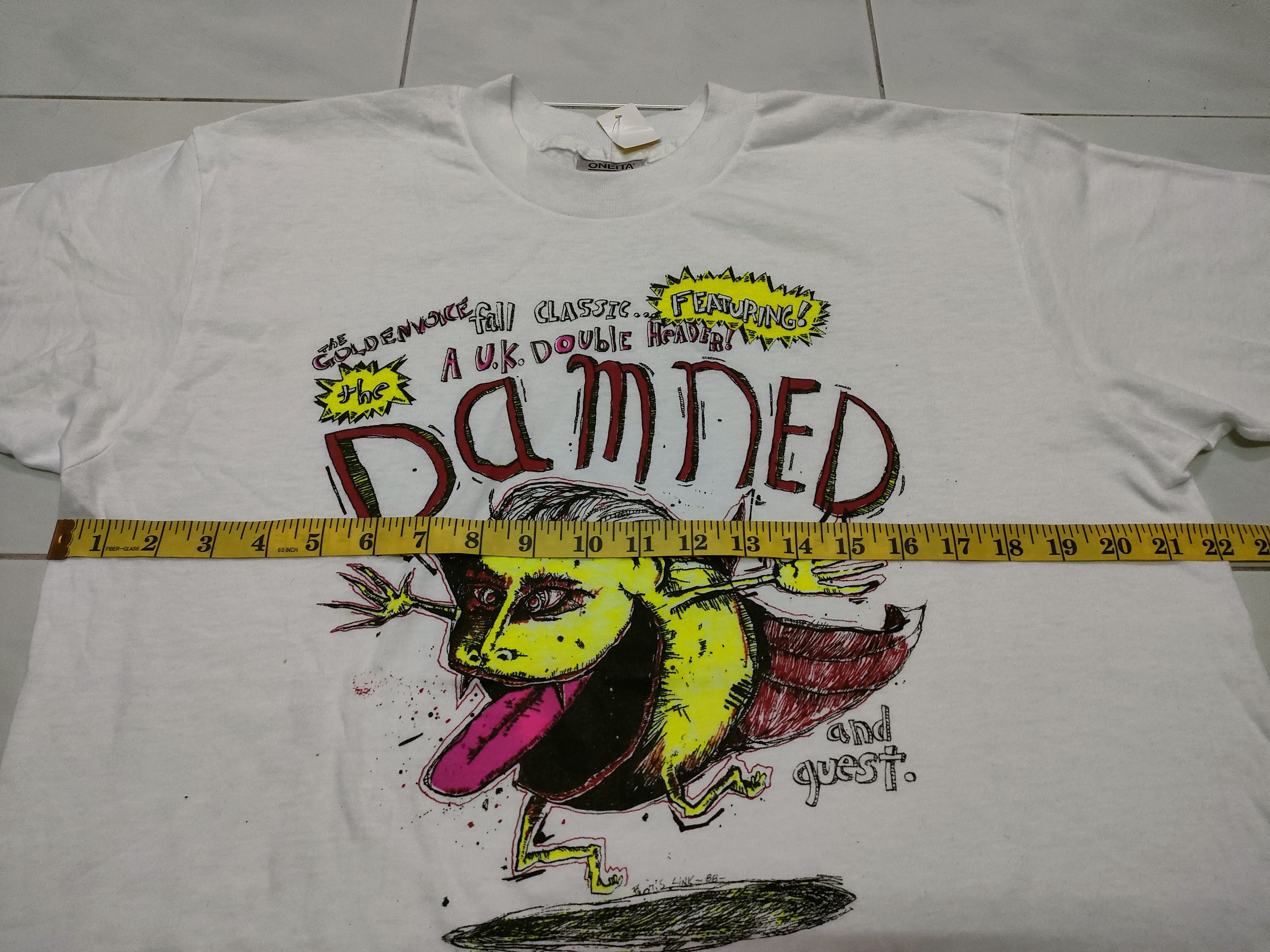 Band Tees Vintage The Damned Music Rock Band Punk Tee Size US XL / EU 56 / 4 - 6 Thumbnail