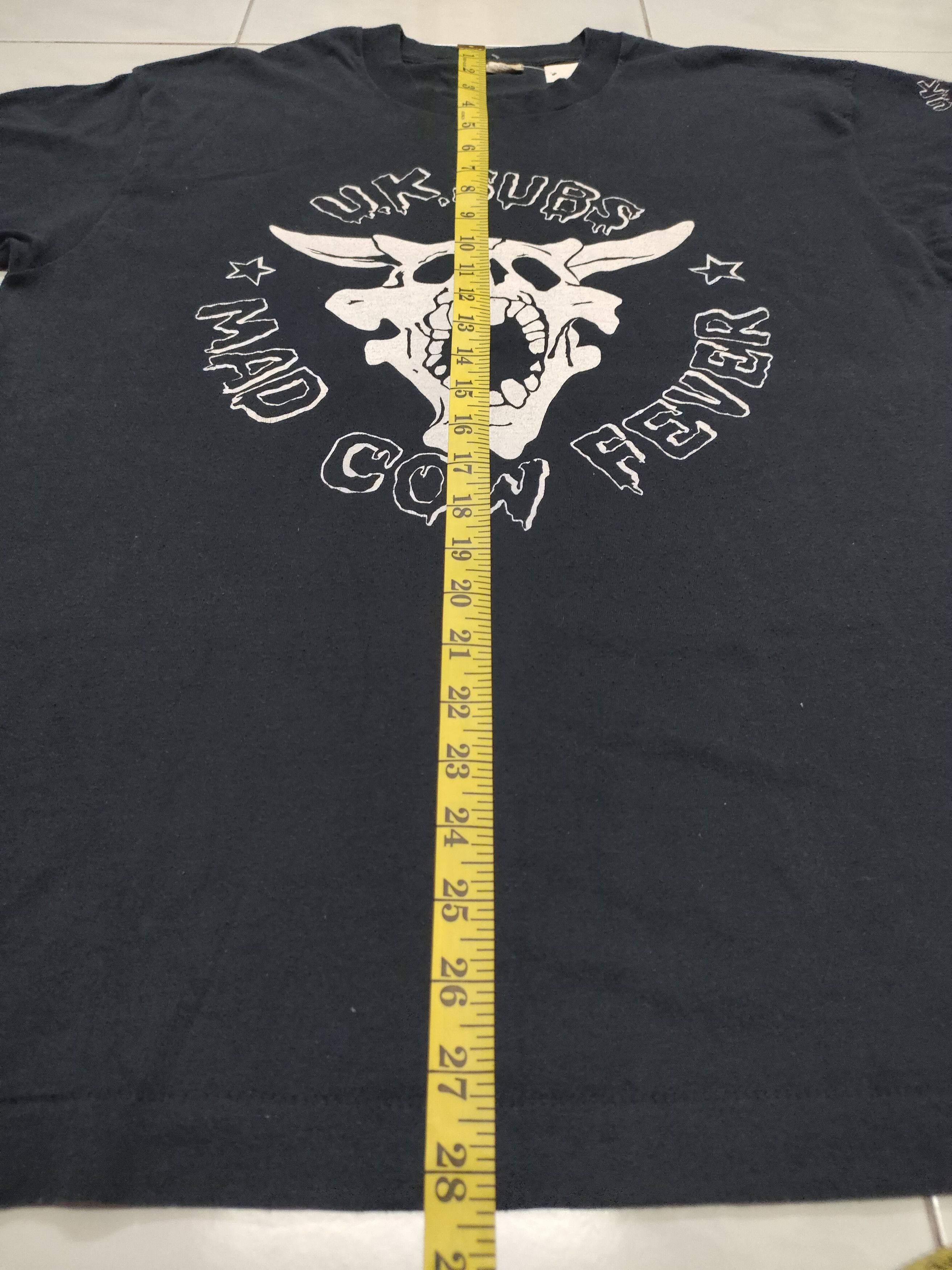 Band Tees Vintage Rare Design The UK Sub Music Punk Rock Band Tee Size US XL / EU 56 / 4 - 8 Thumbnail