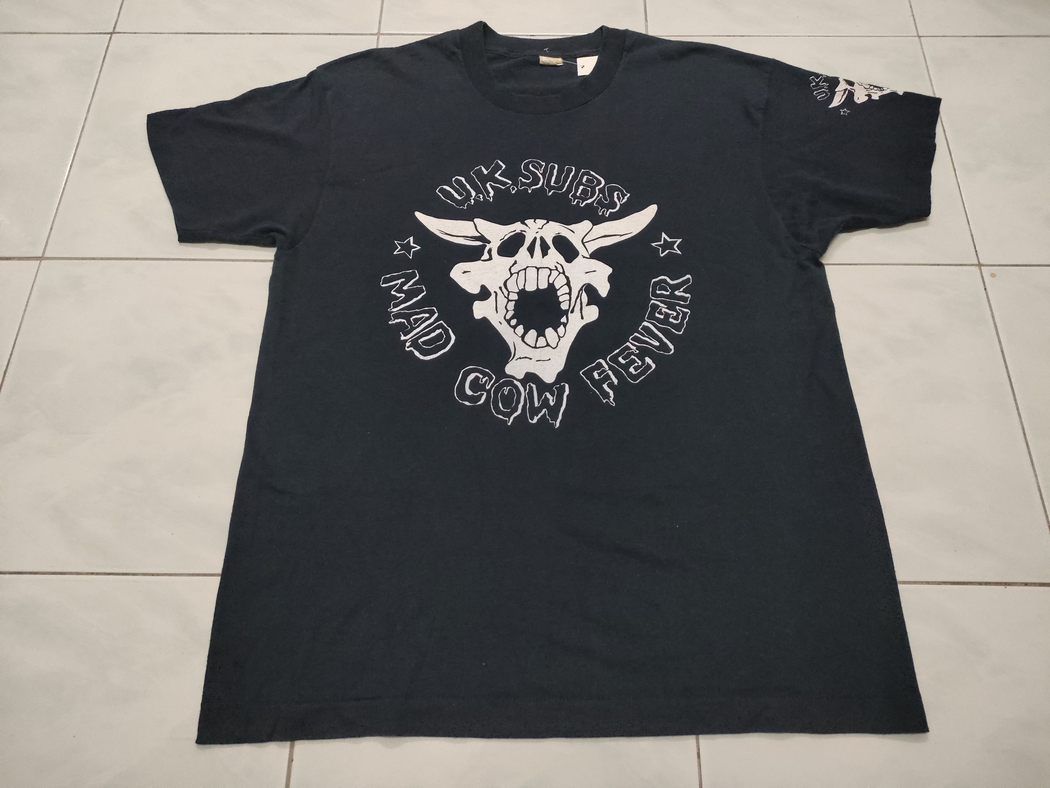 Band Tees Vintage Rare Design The UK Sub Music Punk Rock Band Tee Size US XL / EU 56 / 4 - 1 Thumbnail