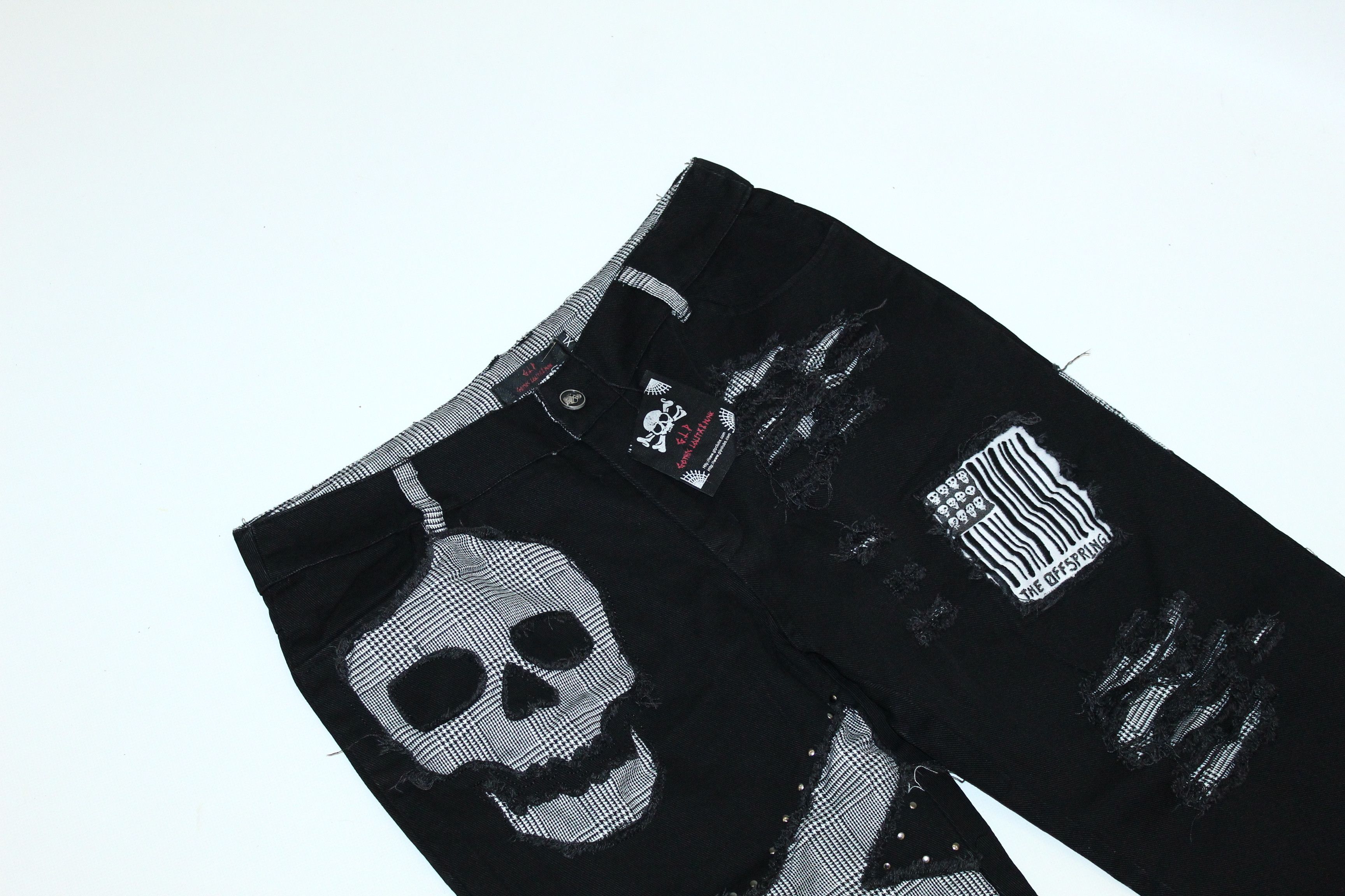 Beauty Beast 💥💥 GLP Gothic Lolita & Punk Japanese Seditionaries Pants Size US 32 / EU 48 - 5 Thumbnail