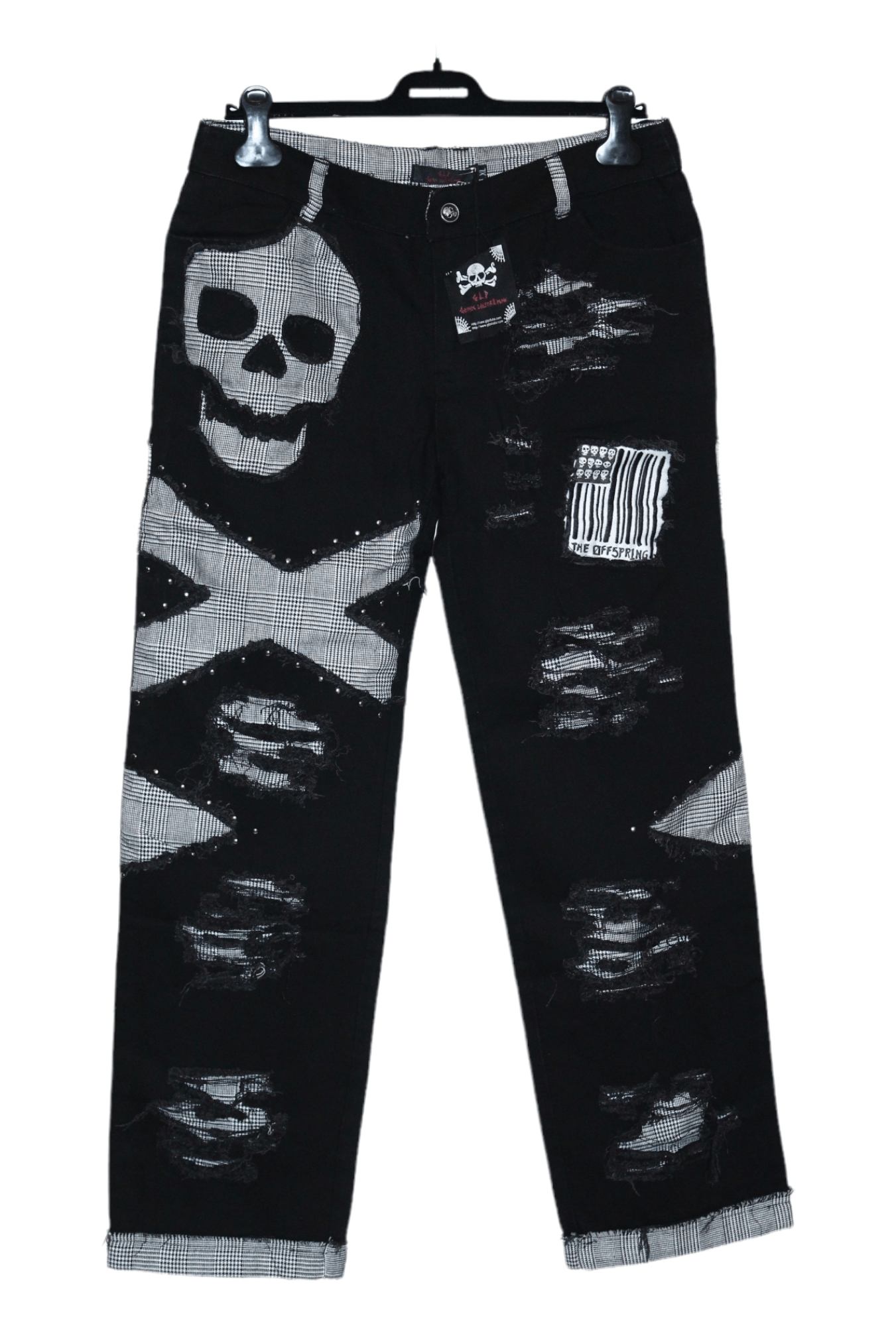 Beauty Beast 💥💥 GLP Gothic Lolita & Punk Japanese Seditionaries Pants Size US 32 / EU 48 - 1 Thumbnail