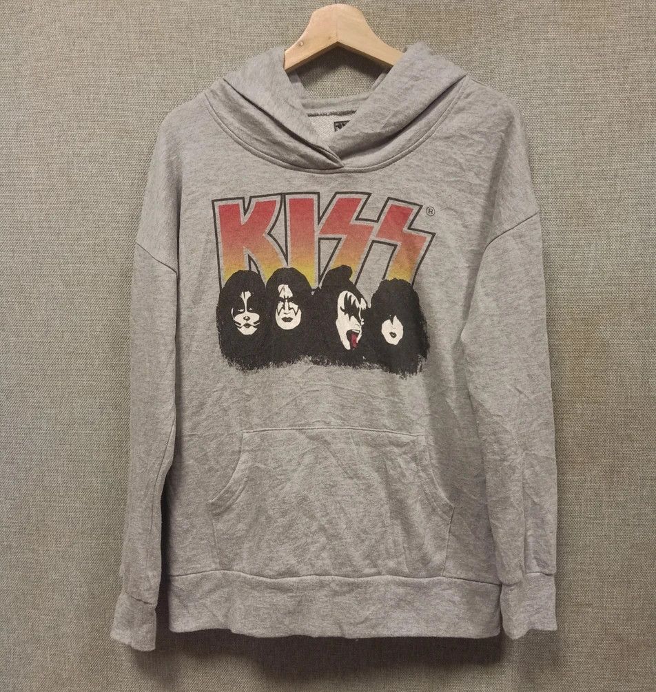 sweatshirt hoodie band kiss very rare