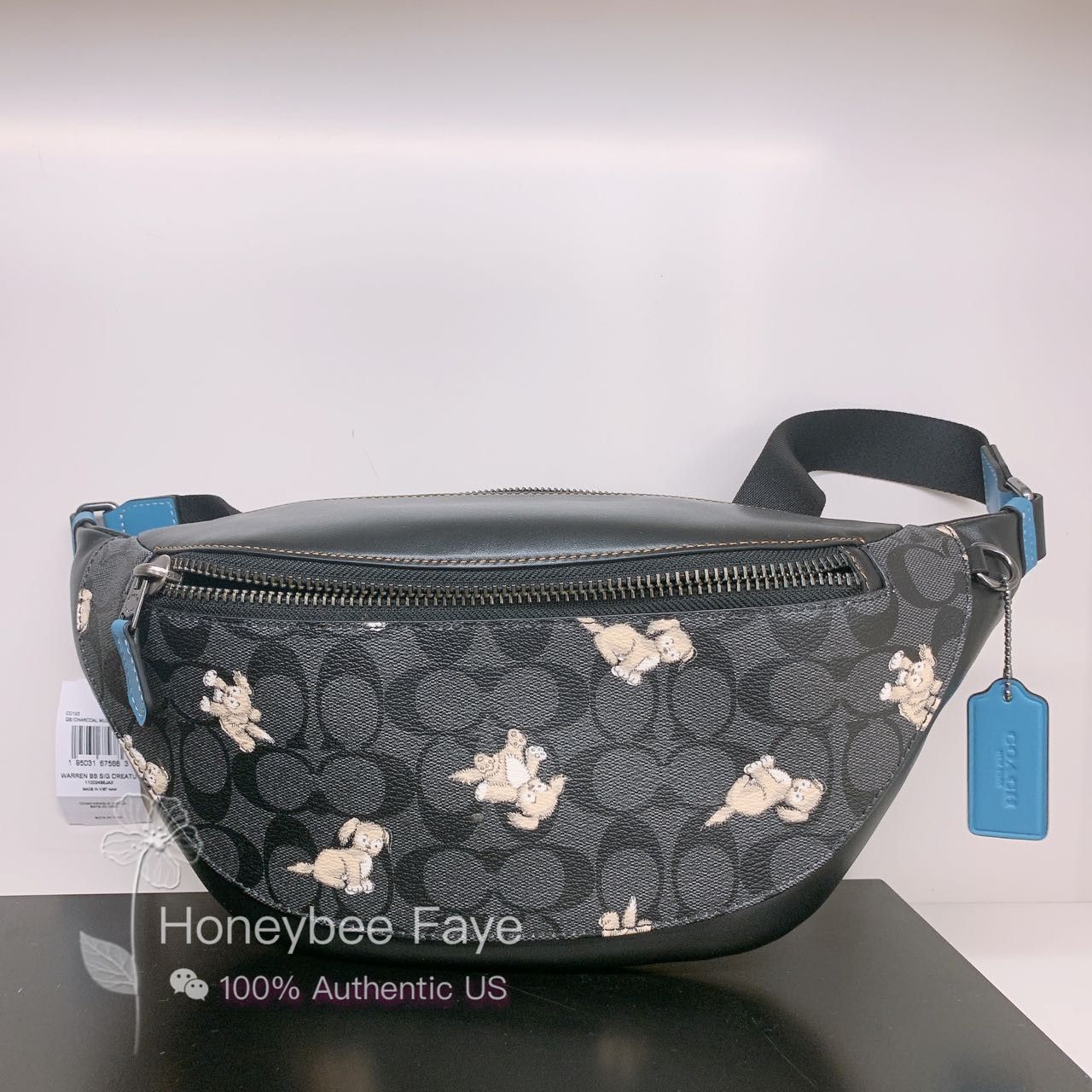 Coach Warren Belt Bag In Signature Canvas With Creature Print Size ONE SIZE - 1 Thumbnail