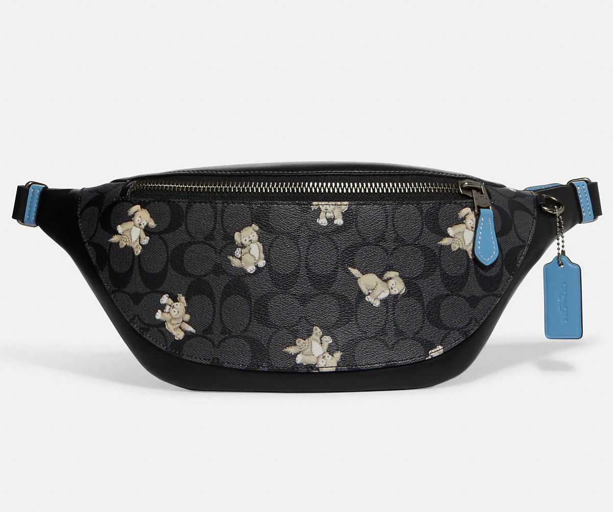 Coach Warren Belt Bag In Signature Canvas With Creature Print Size ONE SIZE - 10 Thumbnail