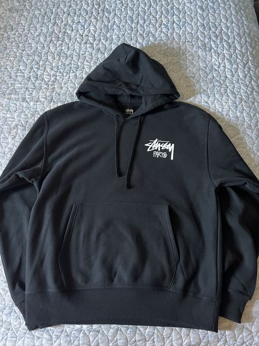 Stussy Black Stussy Paris Hoodie | Grailed