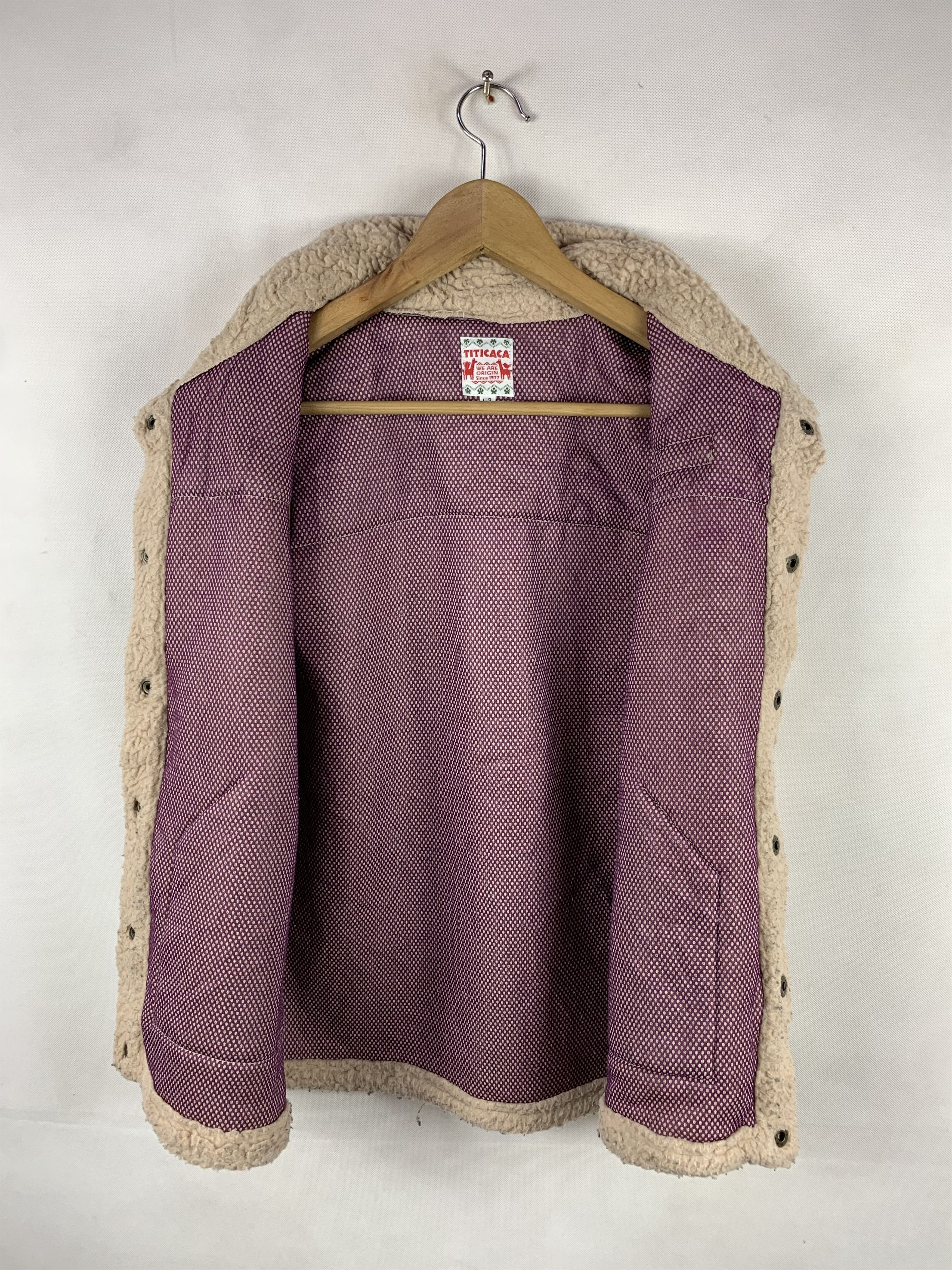 Japanese Brand 🔥Titicaca Deep Pile Fleece Vest Aztec Navajo Style Size US M / EU 48-50 / 2 - 12 Thumbnail