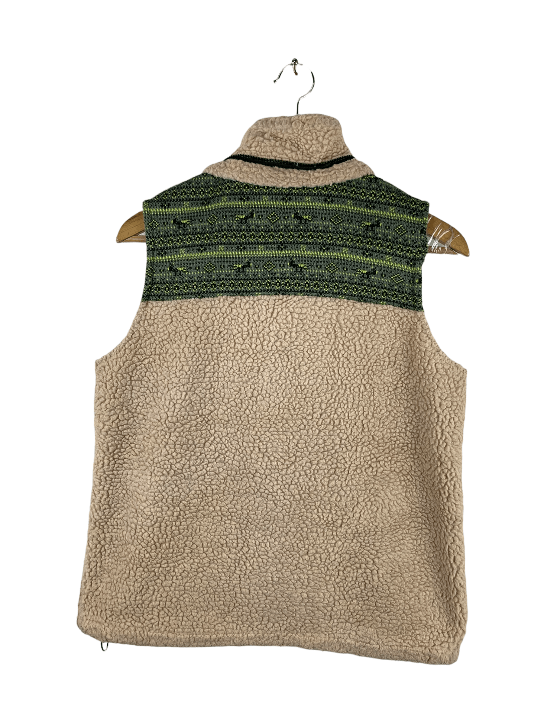 Japanese Brand 🔥Titicaca Deep Pile Fleece Vest Aztec Navajo Style Size US M / EU 48-50 / 2 - 2 Thumbnail
