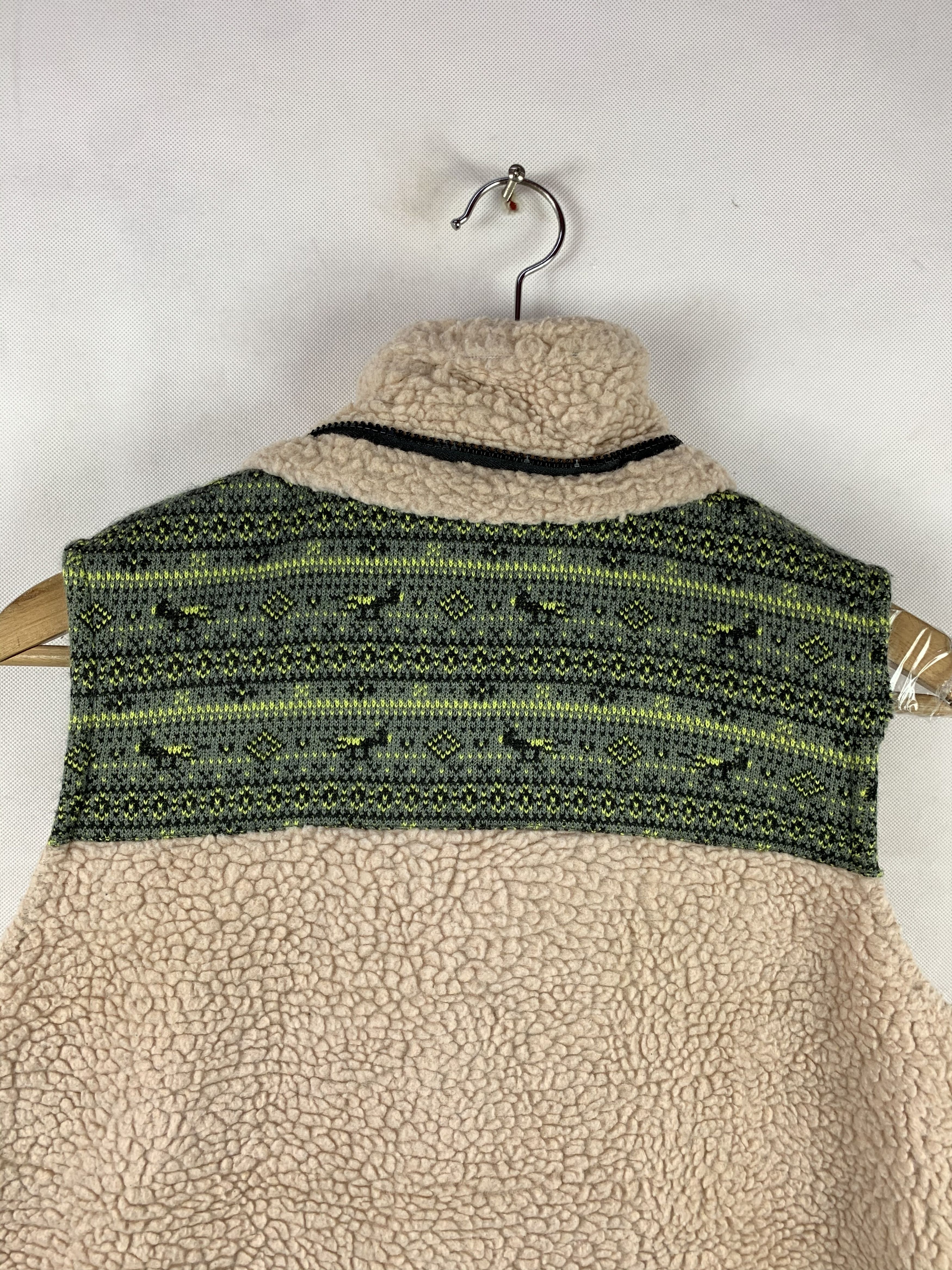 Japanese Brand 🔥Titicaca Deep Pile Fleece Vest Aztec Navajo Style Size US M / EU 48-50 / 2 - 8 Thumbnail
