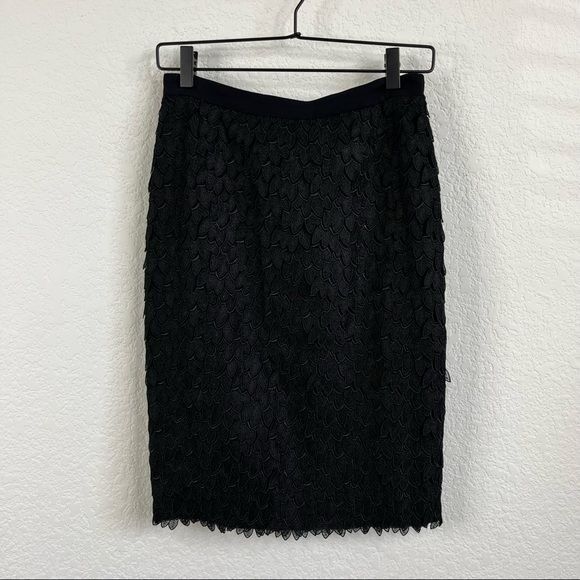 Viktor & Rolf RTW 13 Lace Feather Mini Skirt