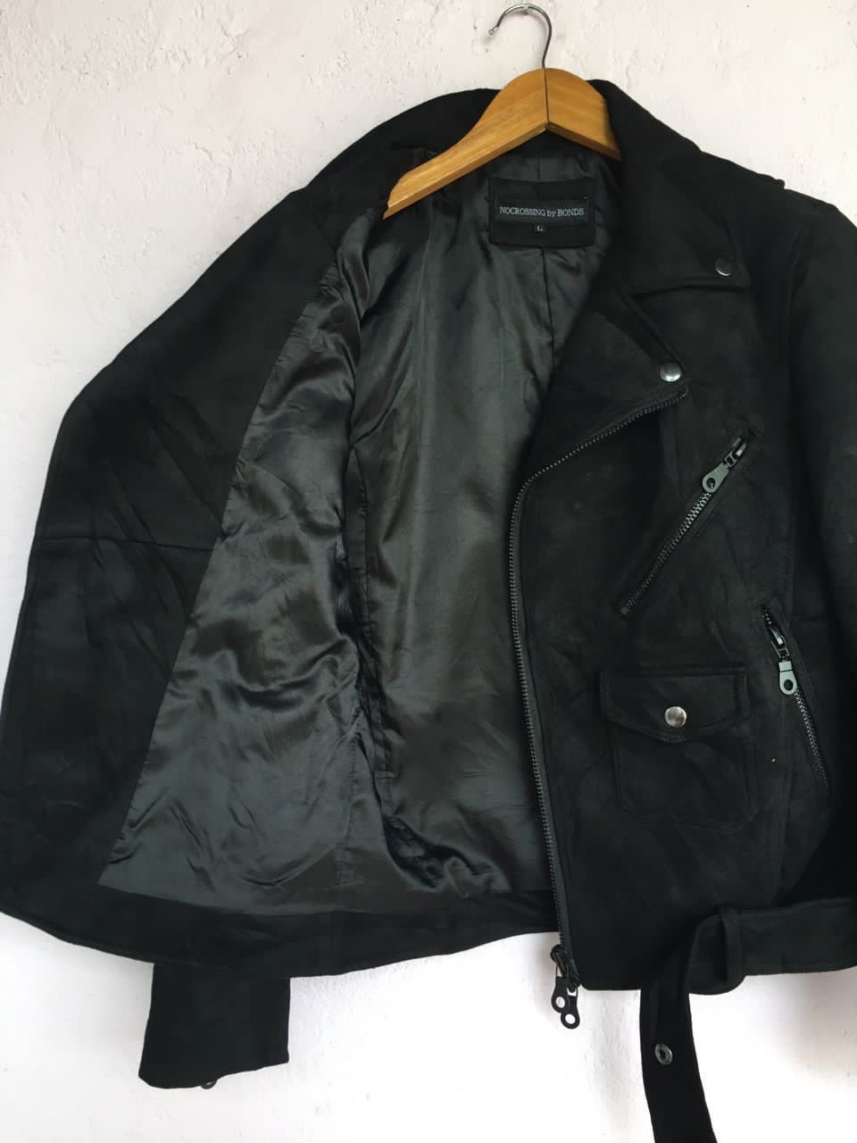 Designer NOCROSSING BY BONDS WOOL SEDITIONARIES LEATHER JACKETS Size US L / EU 52-54 / 3 - 5 Thumbnail