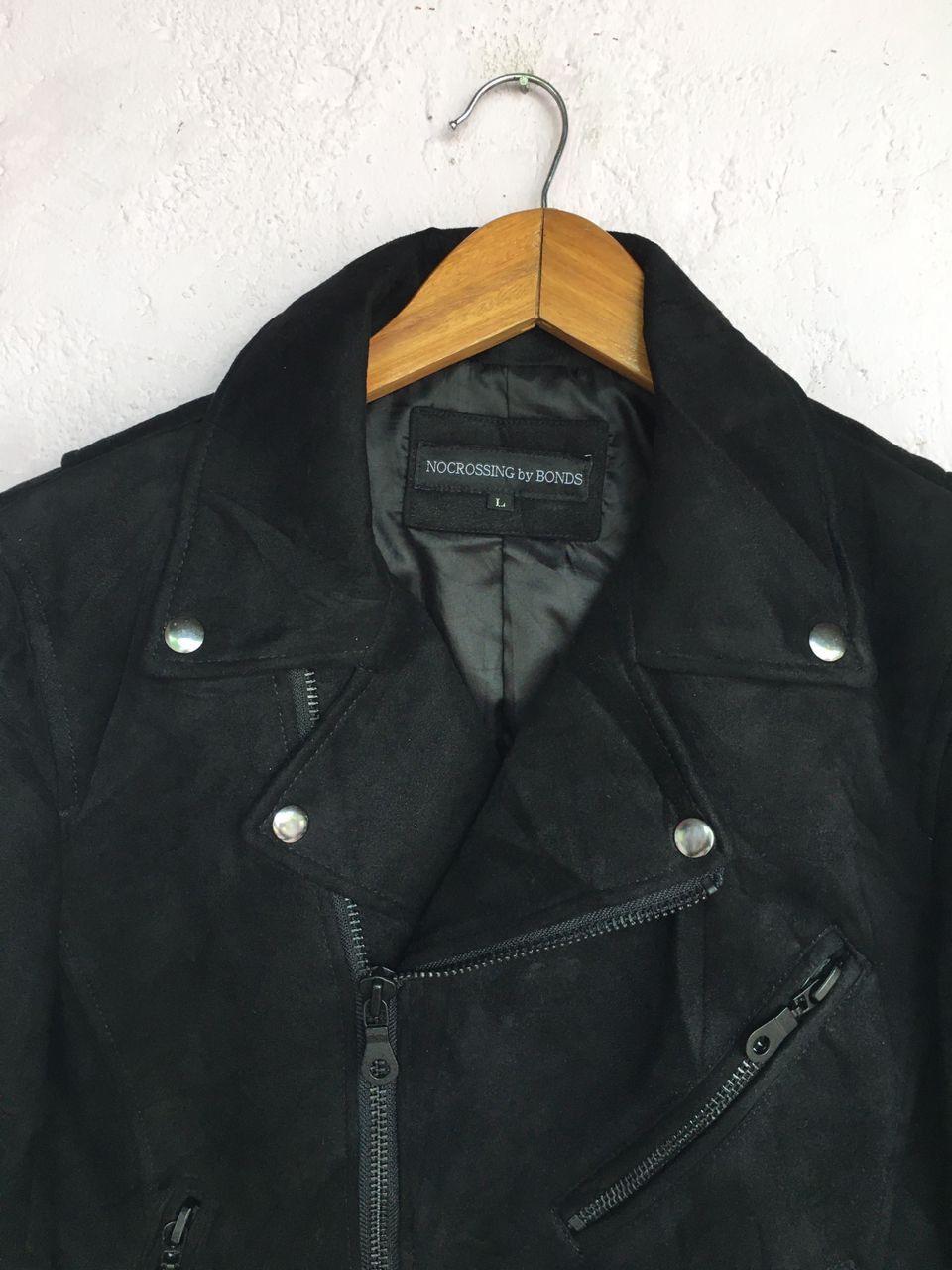 Designer NOCROSSING BY BONDS WOOL SEDITIONARIES LEATHER JACKETS Size US L / EU 52-54 / 3 - 6 Thumbnail