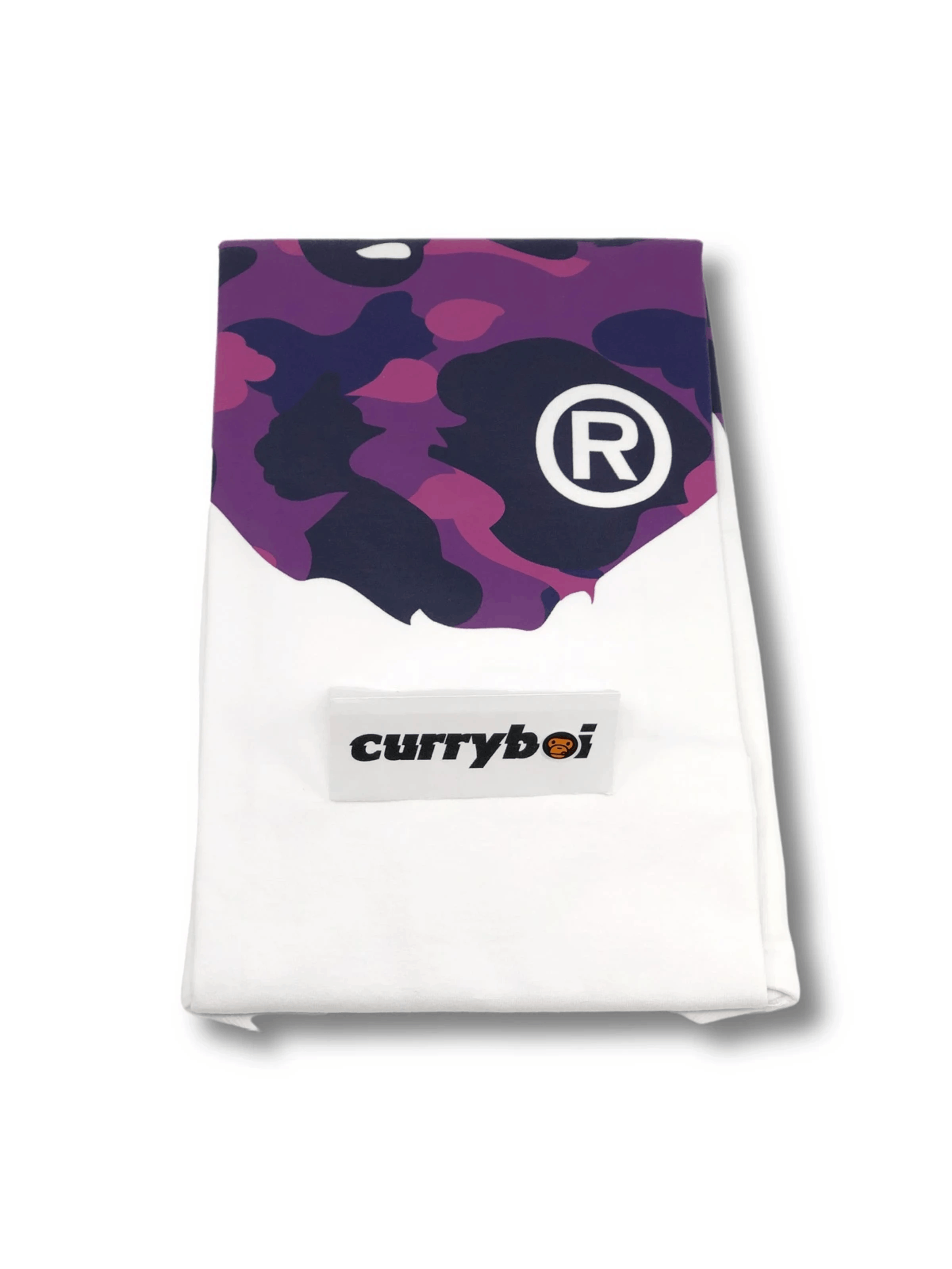 Bape BAPE Color Camo Big Ape Head T-Shirt White/Purple Size US L / EU 52-54 / 3 - 5 Thumbnail