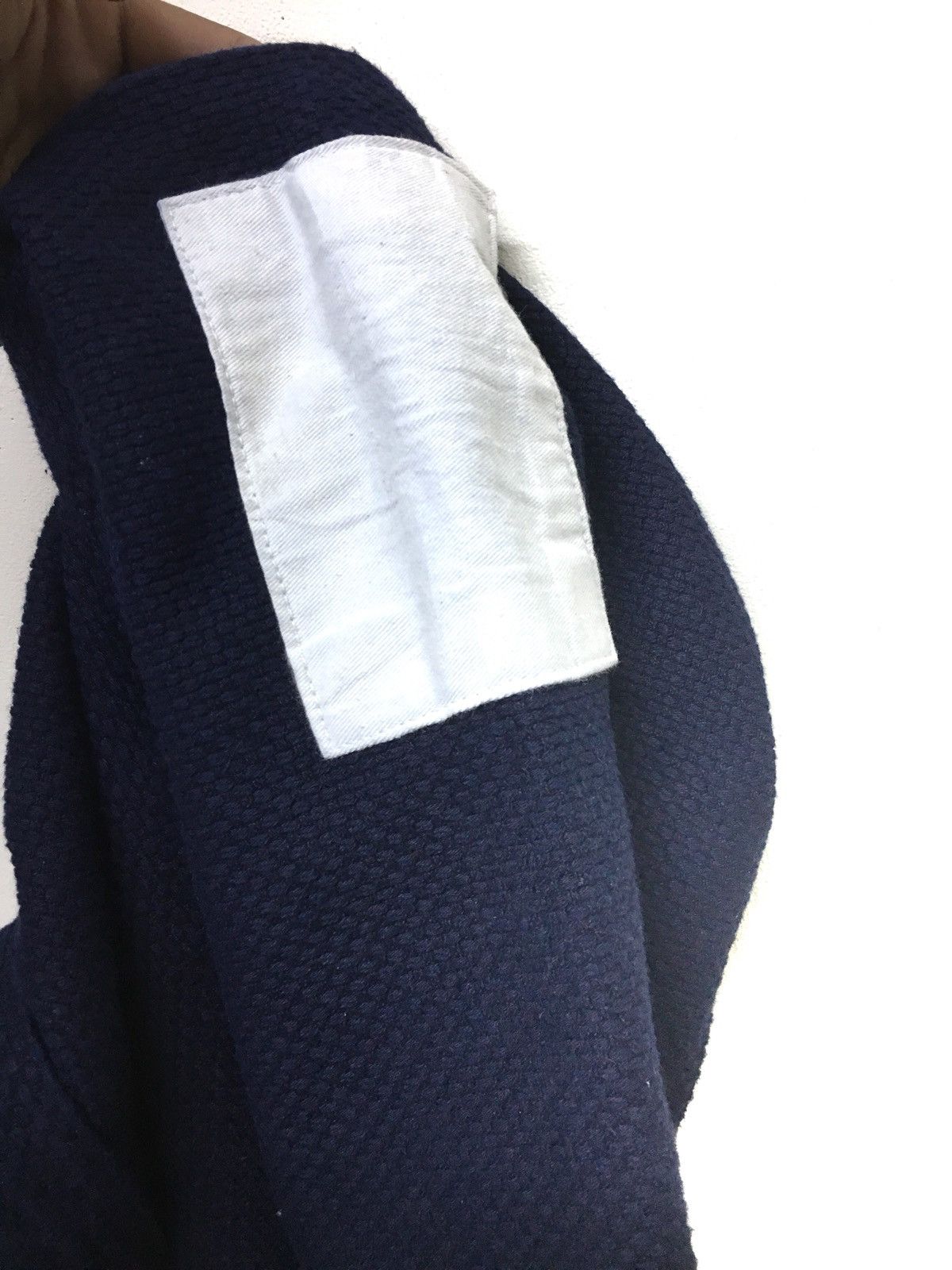 Indigo 70s Sashiko Indigo Kendo Jacket Thick Strength Woven Samurai Size US M / EU 48-50 / 2 - 8 Thumbnail