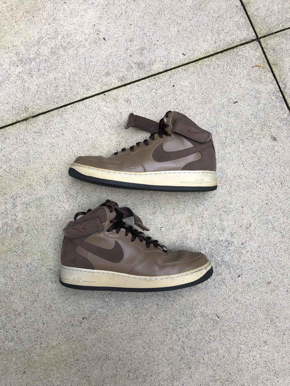 Nike 2007 Nike Air Force Mid ‘07 Baroque Brown Size US 11 / EU 44 - 1 Thumbnail