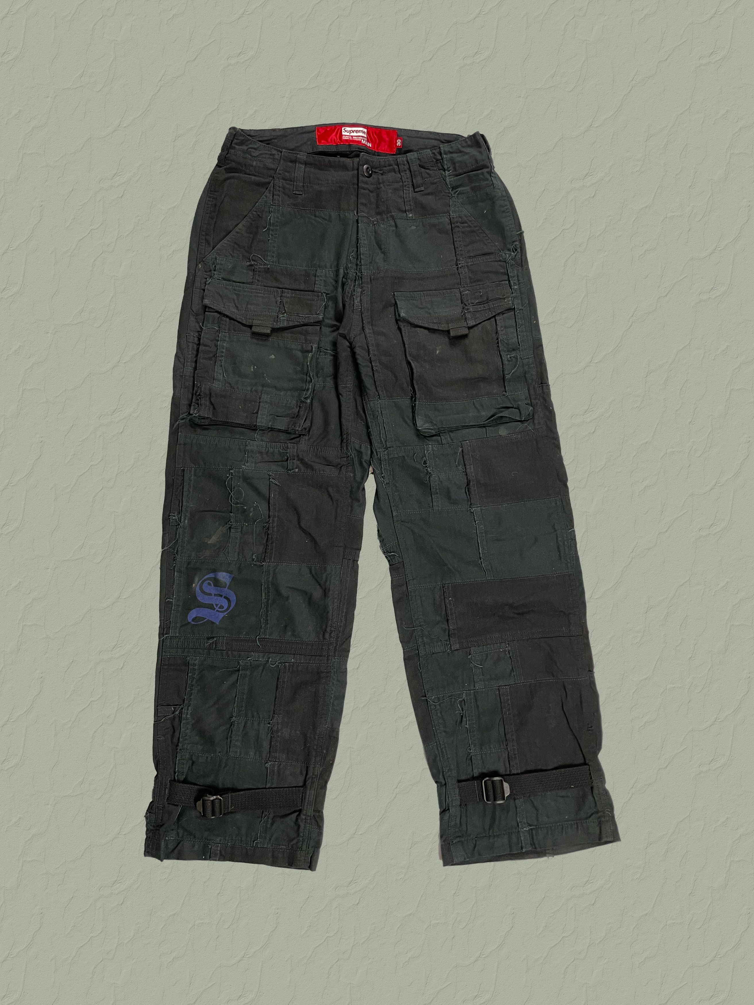 Supreme Junya Watanabe CDG x Supreme Patchwork Cargo Pants | Grailed