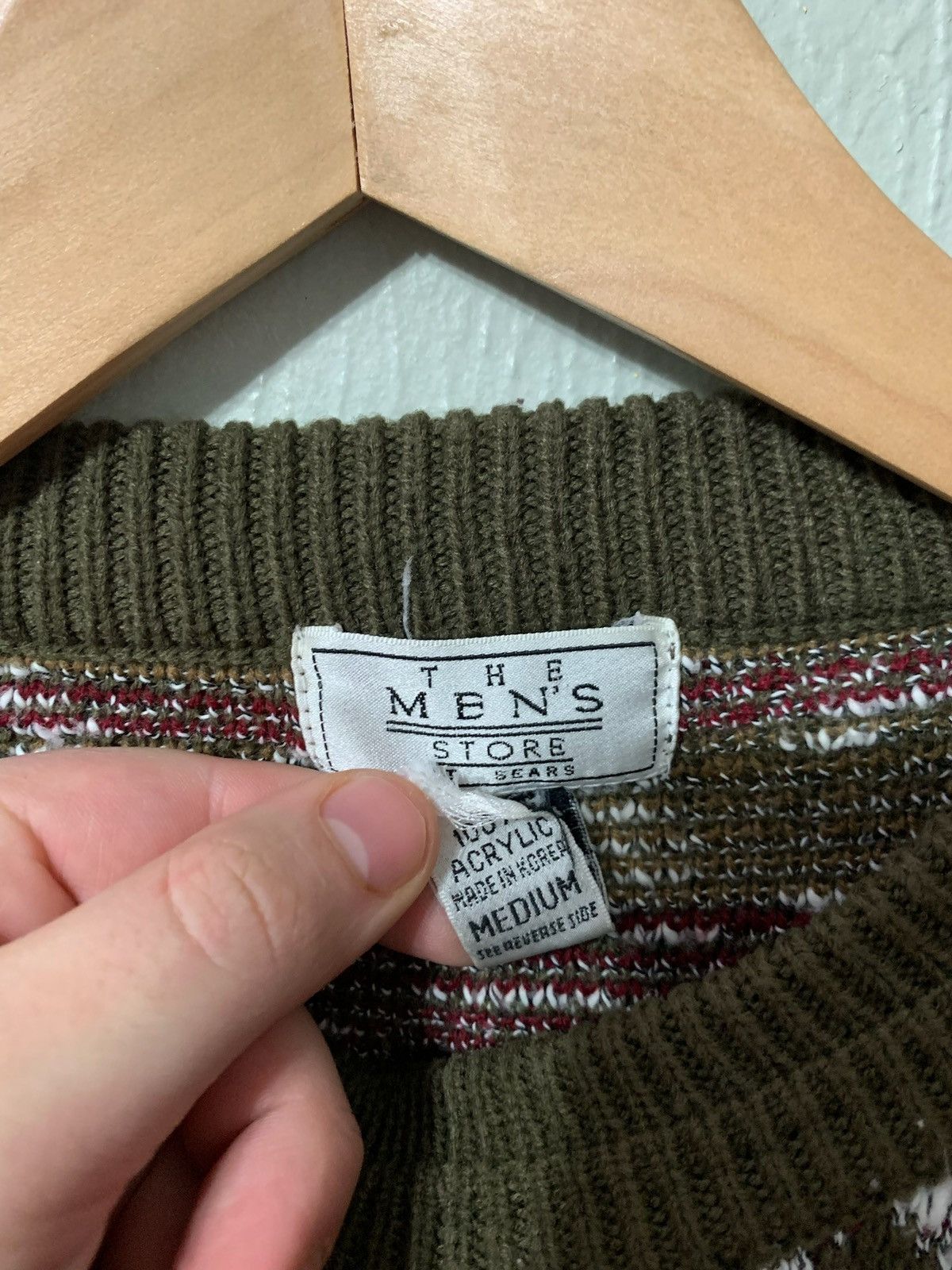 Vintage Vintage Cabin Brush Knit Sweater Size US S / EU 44-46 / 1 - 2 Thumbnail