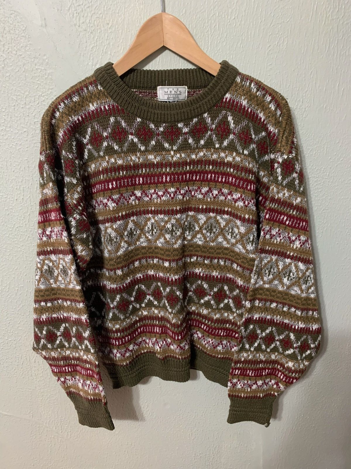 Vintage Vintage Cabin Brush Knit Sweater Size US S / EU 44-46 / 1 - 1 Thumbnail