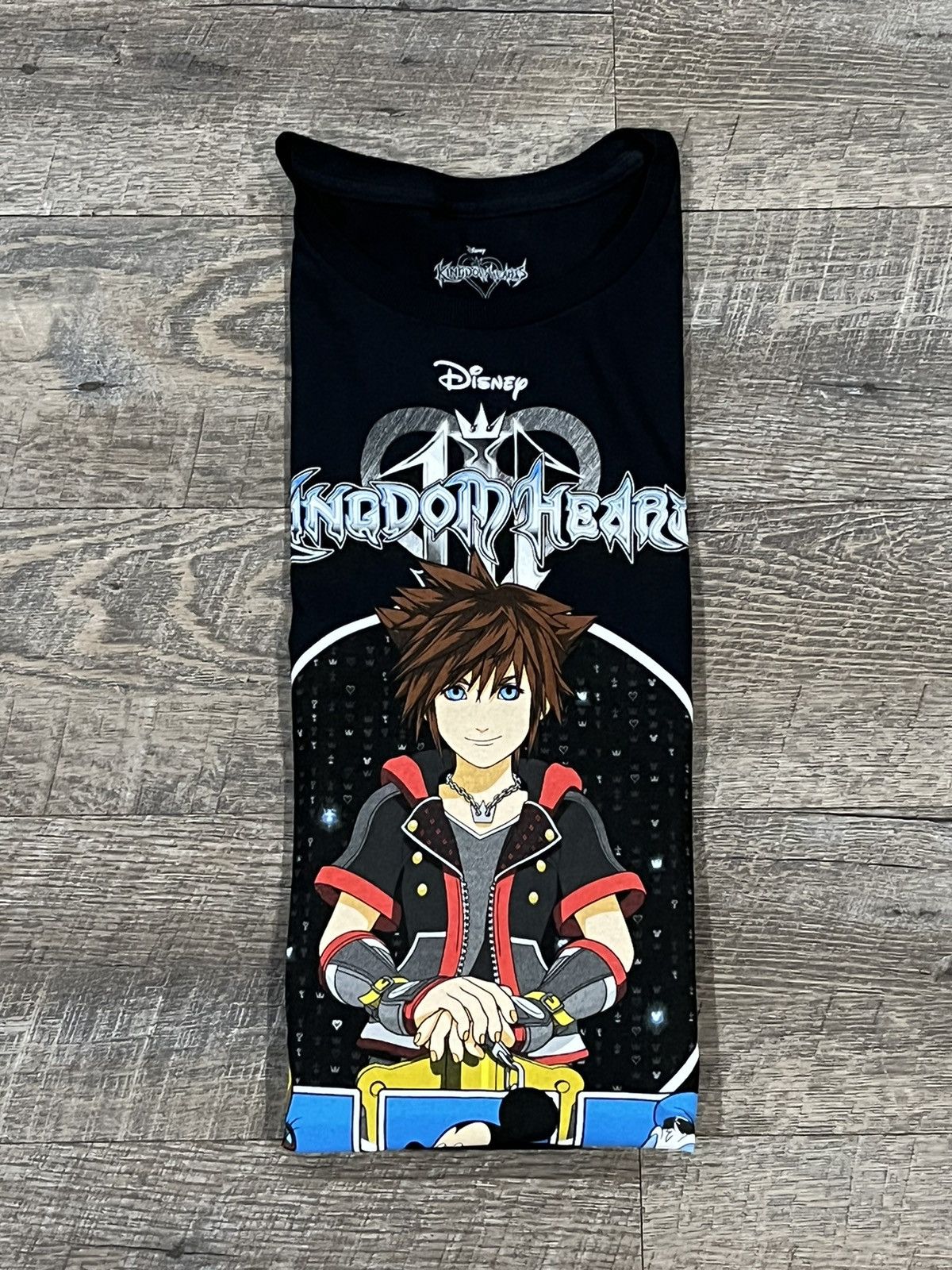 Band Tees Kingdom Hearts Black Tee Shirt Size Medium Size US M / EU 48-50 / 2 - 4 Thumbnail