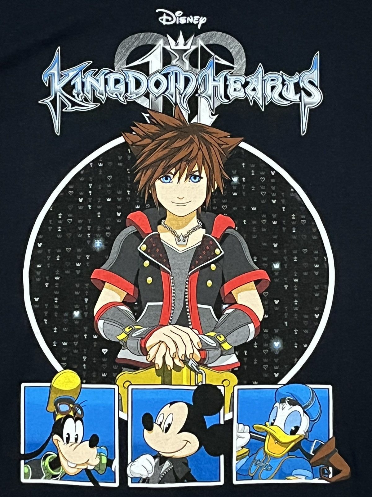 Band Tees Kingdom Hearts Black Tee Shirt Size Medium Size US M / EU 48-50 / 2 - 2 Thumbnail