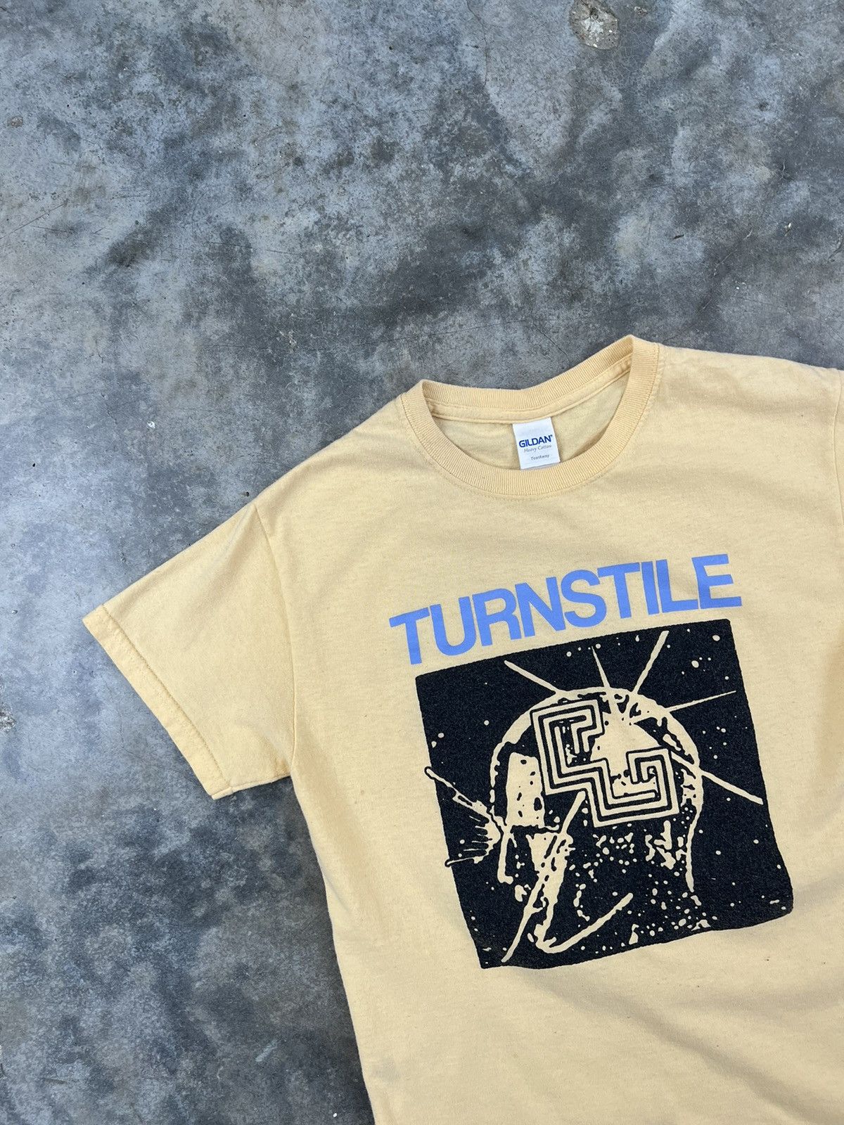 Vintage Turnstile Need Time Tee Yellow Sz. Small Size US S / EU 44-46 / 1 - 2 Thumbnail