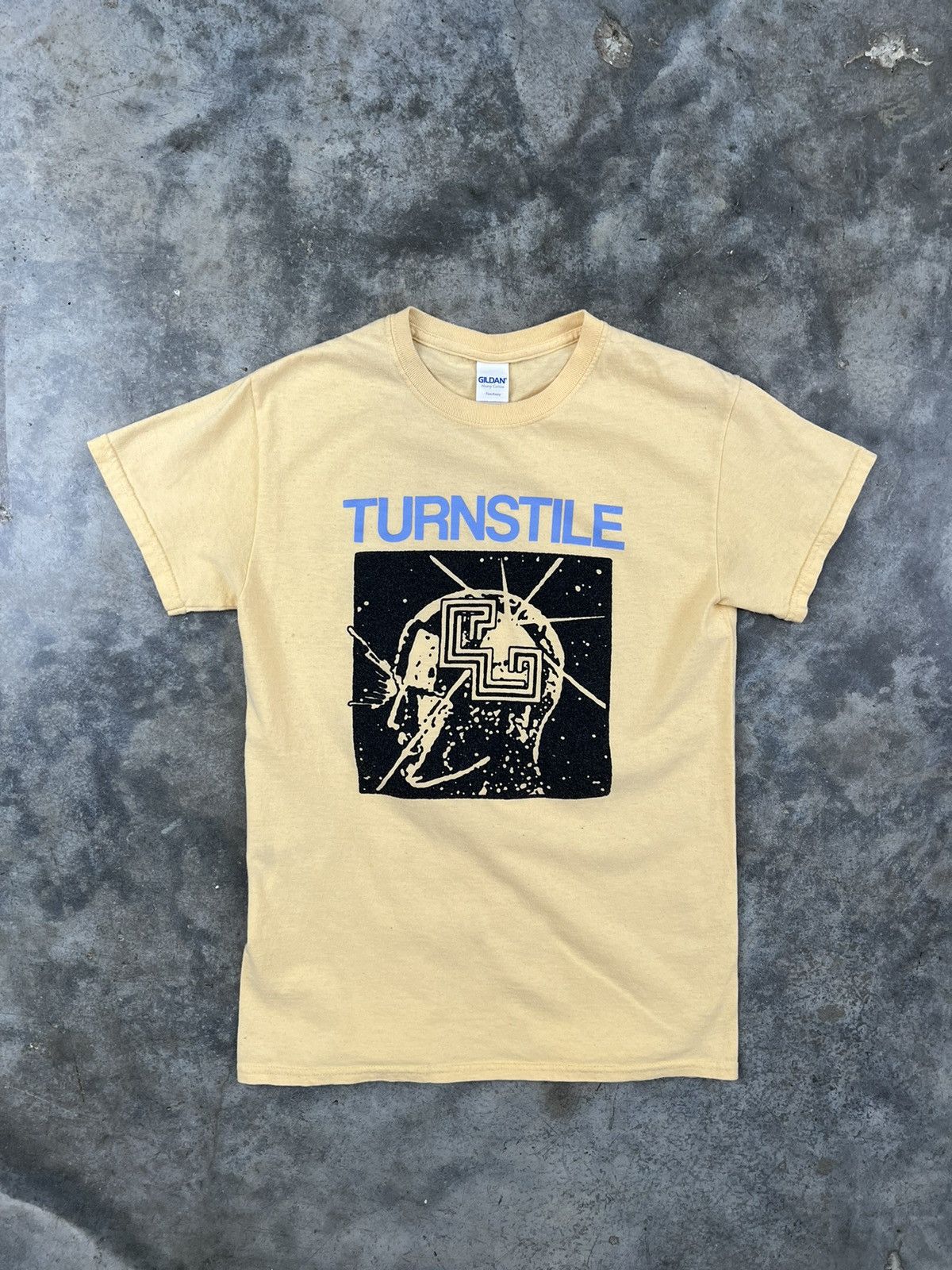 Vintage Turnstile Need Time Tee Yellow Sz. Small Size US S / EU 44-46 / 1 - 1 Thumbnail