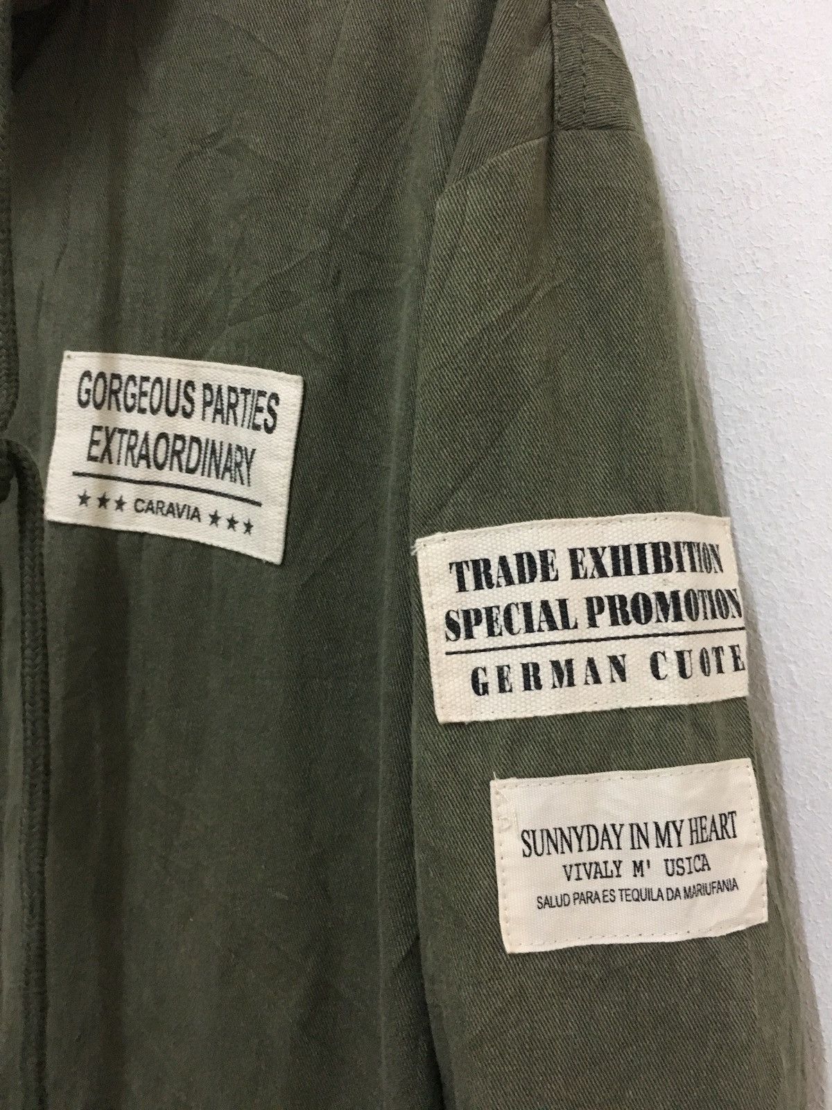 Designer Ungrid Parkas Army Japan Size US L / EU 52-54 / 3 - 3 Thumbnail
