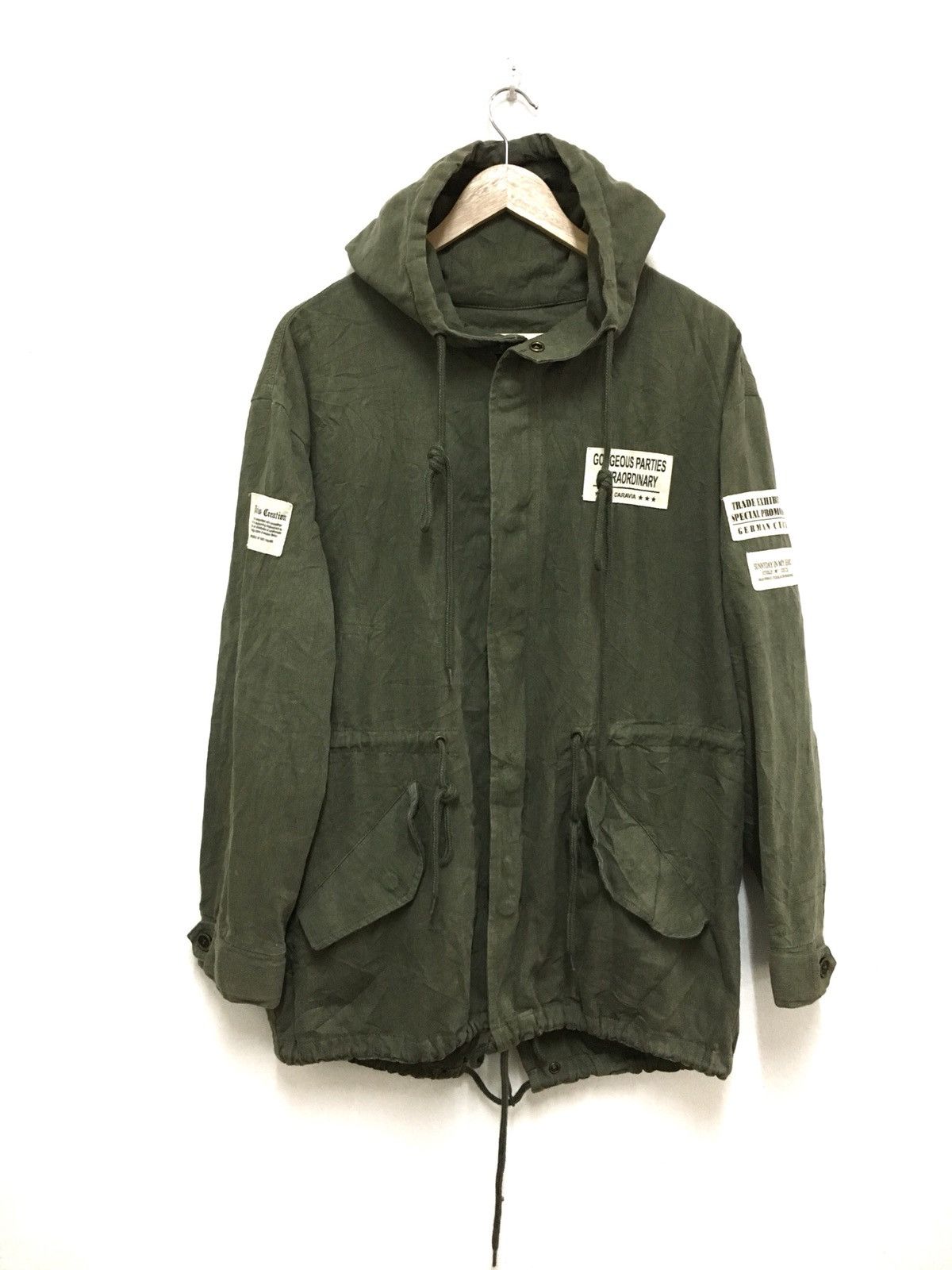 Designer Ungrid Parkas Army Japan Size US L / EU 52-54 / 3 - 1 Thumbnail